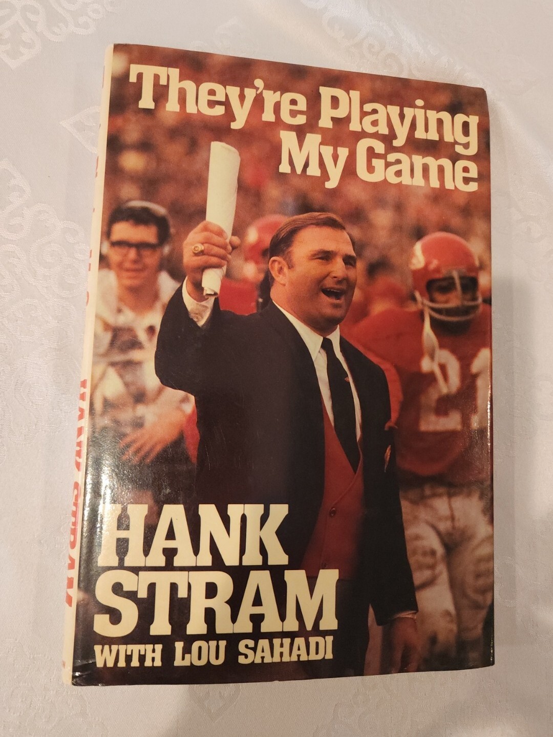 They're Playing My Game SIGNED by HANK STRAM 1st Ed 1st Printing HC/DJ They're Playing My Game SIGNED by HANK STRAM 1st Ed 1st Printing HC/DJ