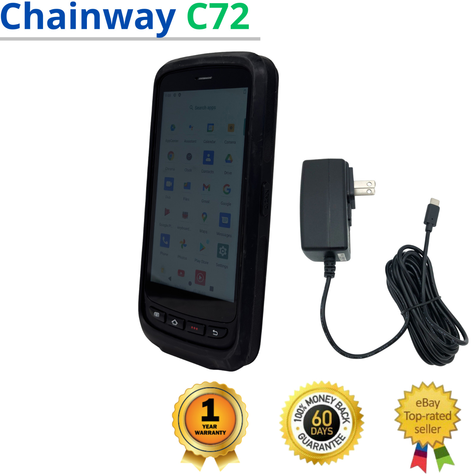 ✅Chainway C72 Handheld Barcode Scanner w/Battery+Charger 1 YEAR WARRANTY🔥