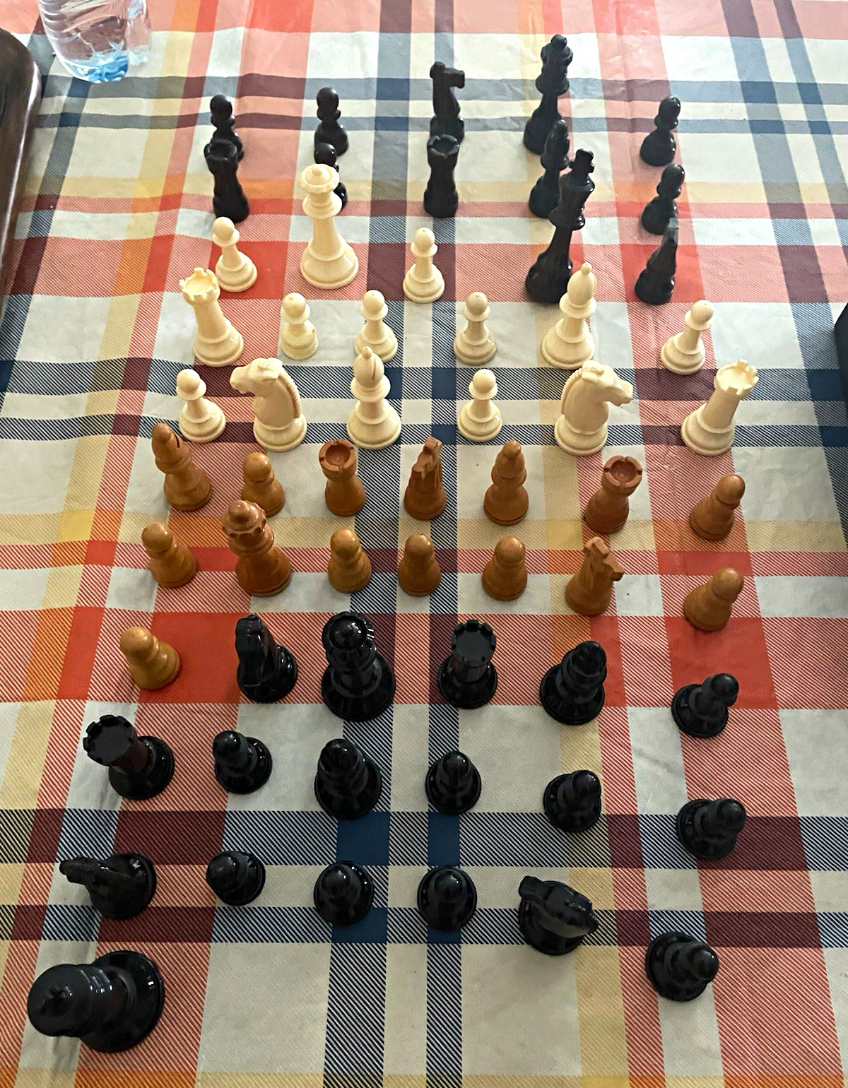 VTG Cavalier Chess Wood Staunton Chess Pieces Set VTG Cavalier Chess Wood Staunton Chess Pieces Set