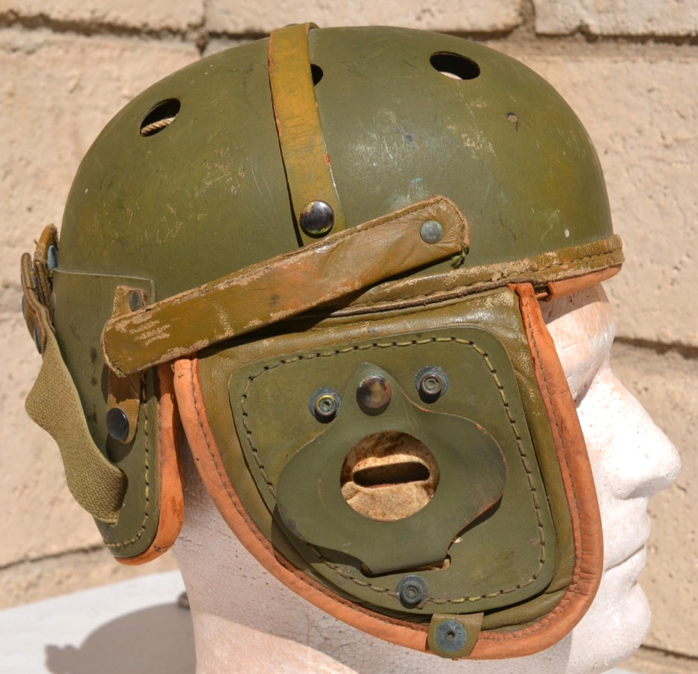 RARE ORIGINAL US WWII ARMY M38 TANKER HELMET M-1938 RAWLINGS 76072 SIZE 7 1/8 RARE ORIGINAL US WWII ARMY M38 TANKER HELMET M-1938 RAWLINGS 76072 SIZE 7 1/8