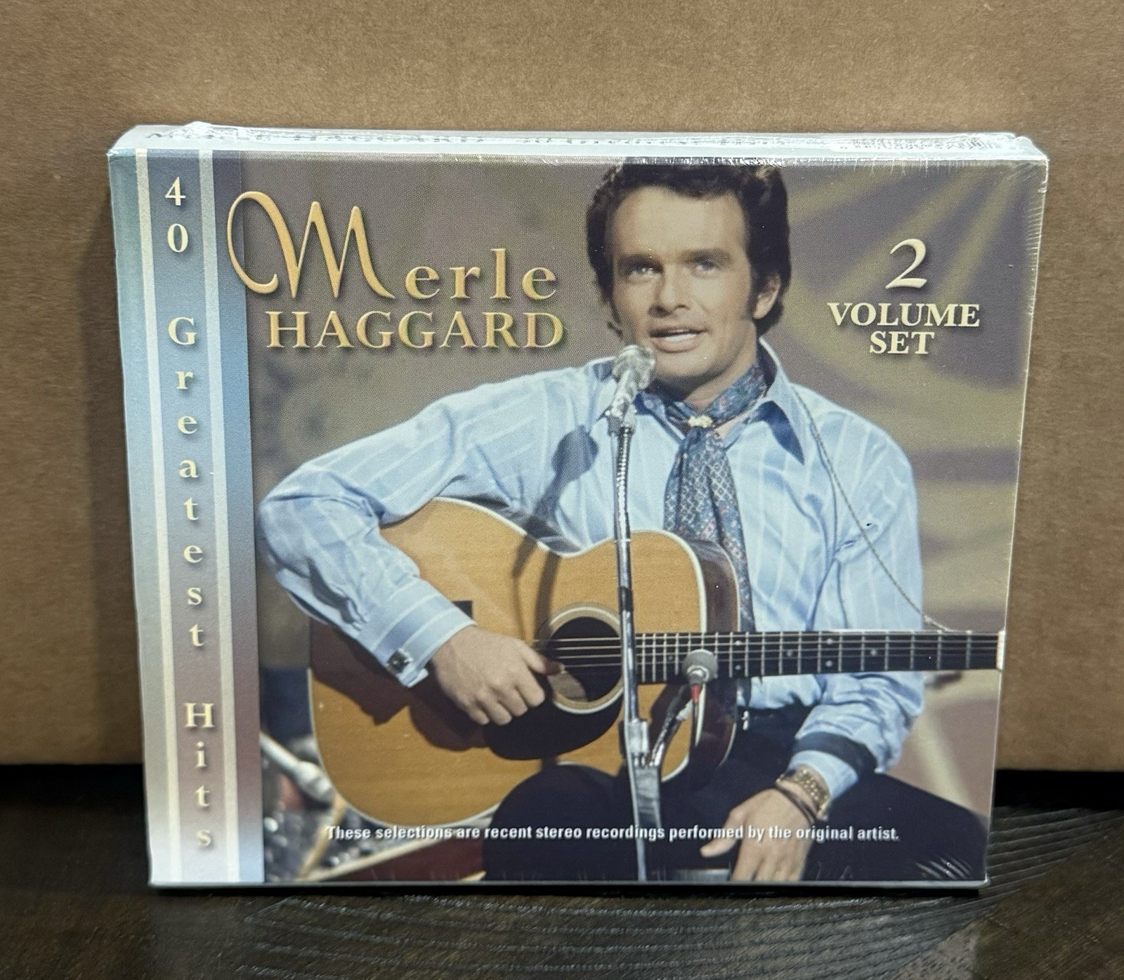 MERLE HAGGARD 40 GREATEST HITS CD NEW SEALED MERLE HAGGARD 40 GREATEST HITS CD NEW SEALED