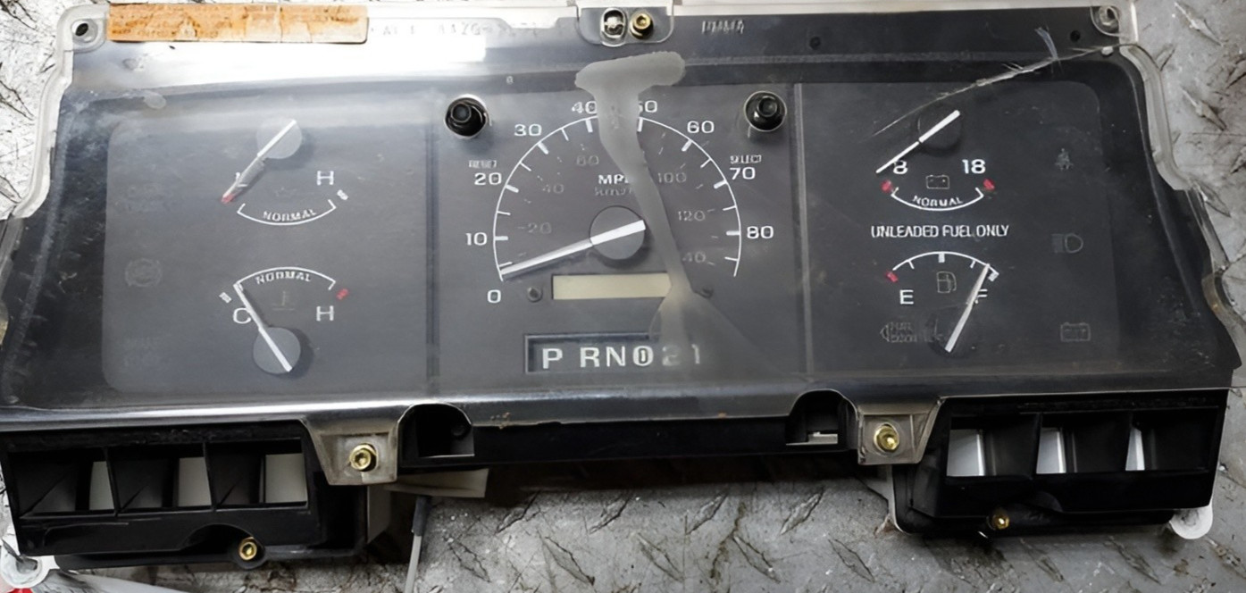 1994-1995 Ford F150 Speedometer Cluster Gauges MPH Assembly OEM