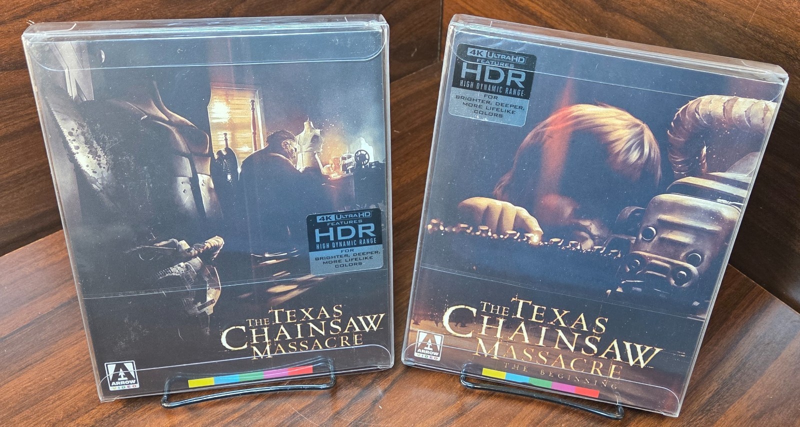 The Texas Chainsaw Massacre 2003 + 2006 : The Beginning (4K)w/Protective Sleeves The Texas Chainsaw Massacre 2003 + 2006 : The Beginning (4K)w/Protective Sleeves