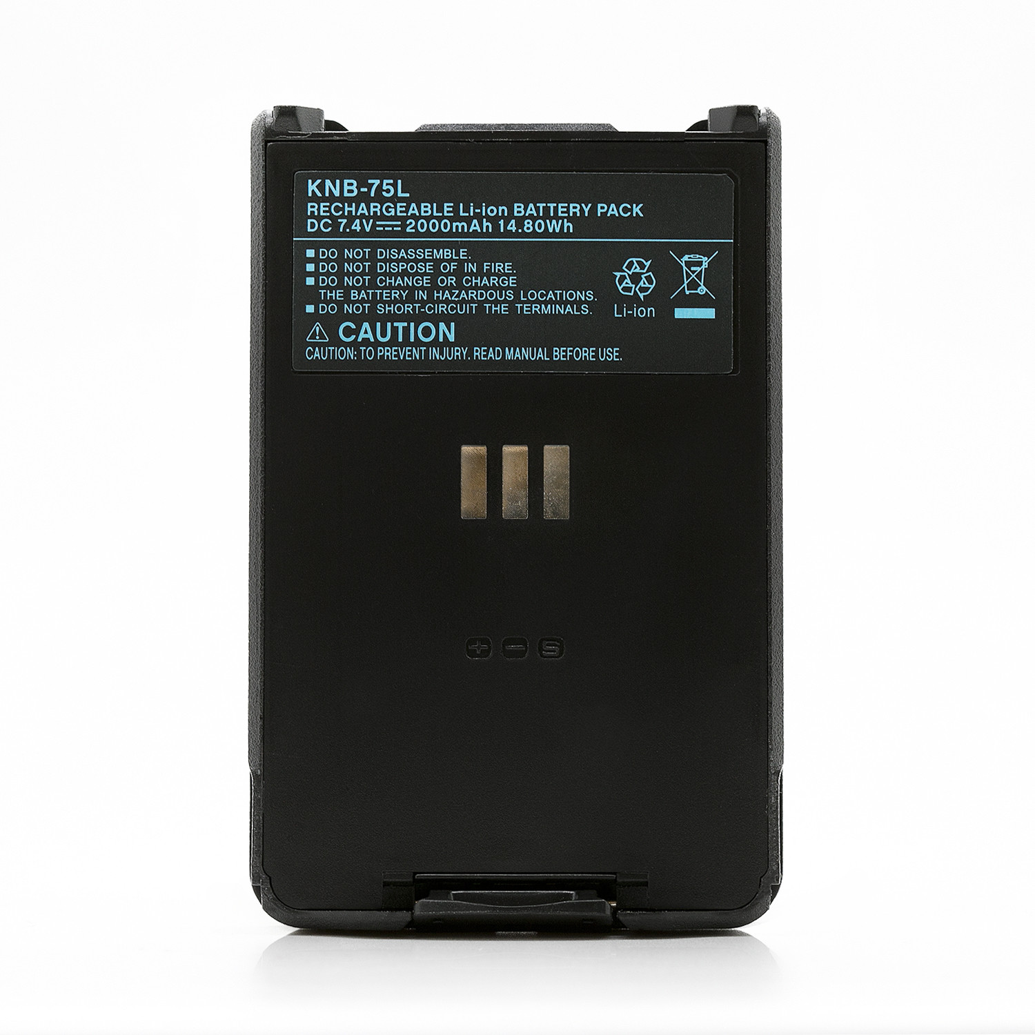 7.4V 2000mah Li-ion battery for Kenwood TH-D74A TH-D74 TH-D75A KNB-74 KNB-75L
