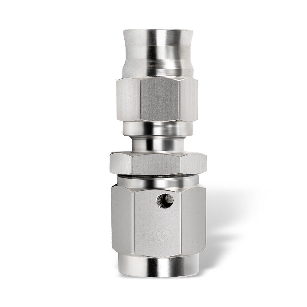 Stainless Steel Brake PTFE Teflon Swivel Hose End Fitting Adapter 3AN AN3 Thread Stainless Steel Brake PTFE Teflon Swivel Hose End Fitting Adapter 3AN AN3 Thread