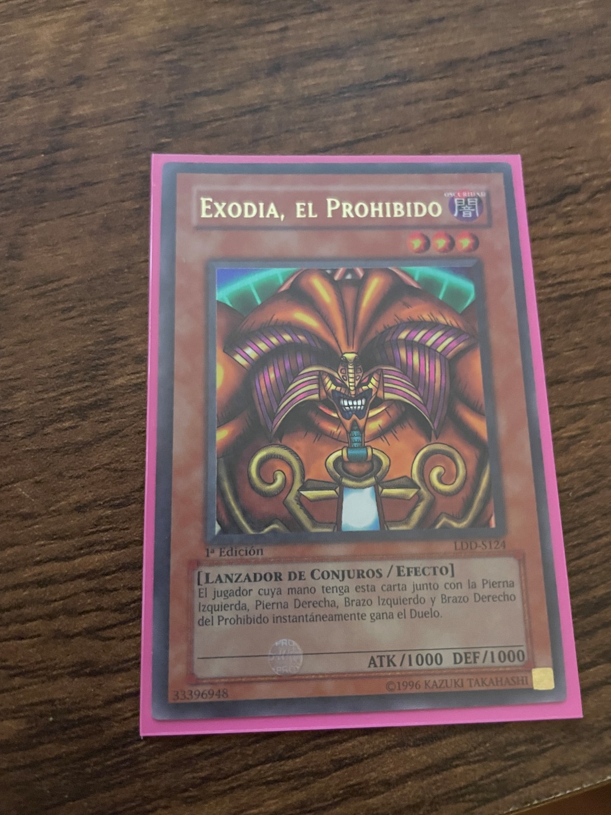 YU-GI-OH TCG EXODIA THE FORBIDDEN ONE LDD-S124 Ultra Rare 1st Edition (Spanish) YU-GI-OH TCG EXODIA THE FORBIDDEN ONE LDD-S124 Ultra Rare 1st Edition (Spanish)