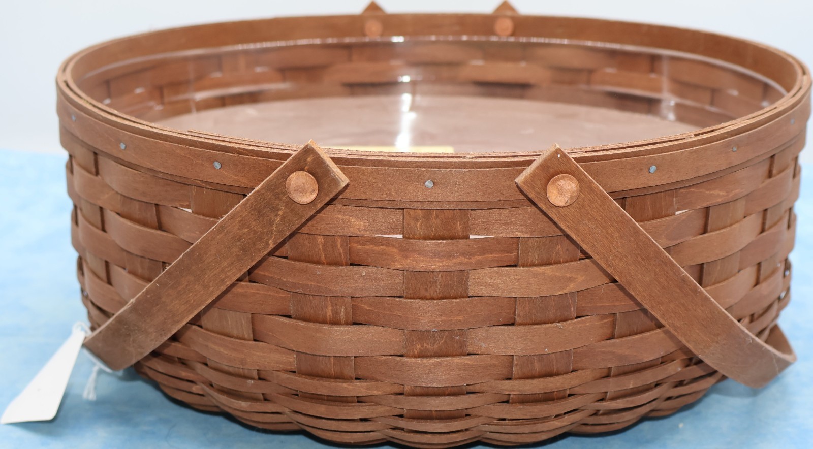 Longaberger 2010 Bakers Oval Basket Protector WoodCrafts Riser