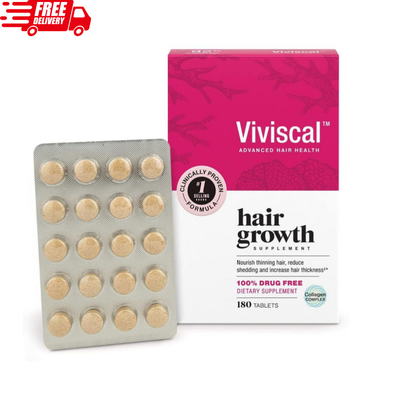 Viviscal Hair Growth Supplement for Women 180 Tablets - 3 Month Supply