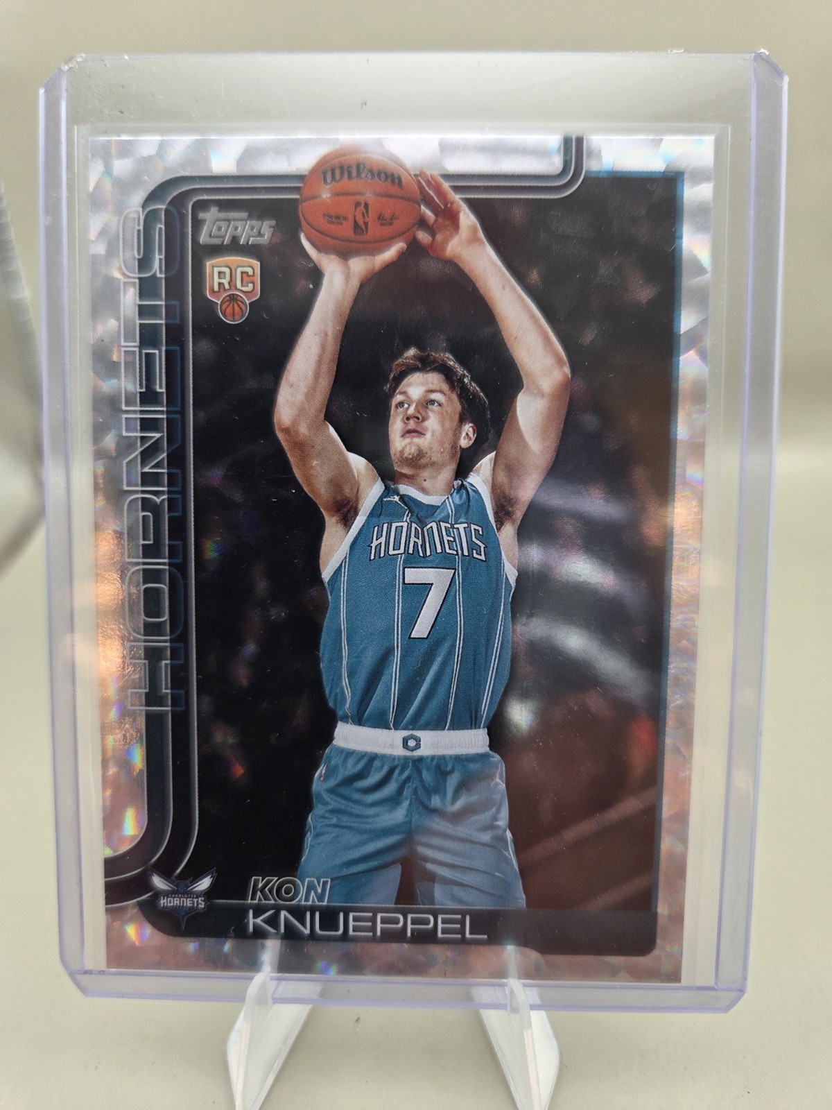 2025-26 Topps - Kon Knueppel #204 Crackleboard Foil (RC)
