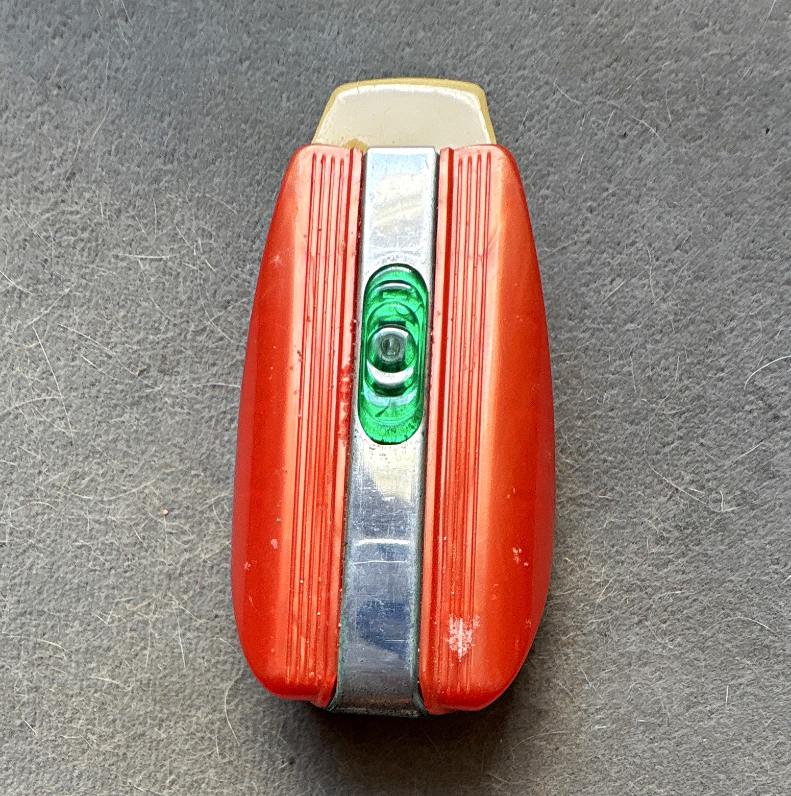 Vtg 1940s USALite Red Head Safety Pocket Flashlight Orange Catalin Plastic Deco Vtg 1940s USALite Red Head Safety Pocket Flashlight Orange Catalin Plastic Deco