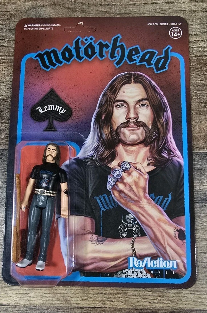 Motörhead LEMMY KILMISTER Super7 ReAction Figure SKULL PILE VARIANT New on Card Motörhead LEMMY KILMISTER Super7 ReAction Figure SKULL PILE VARIANT New on Card