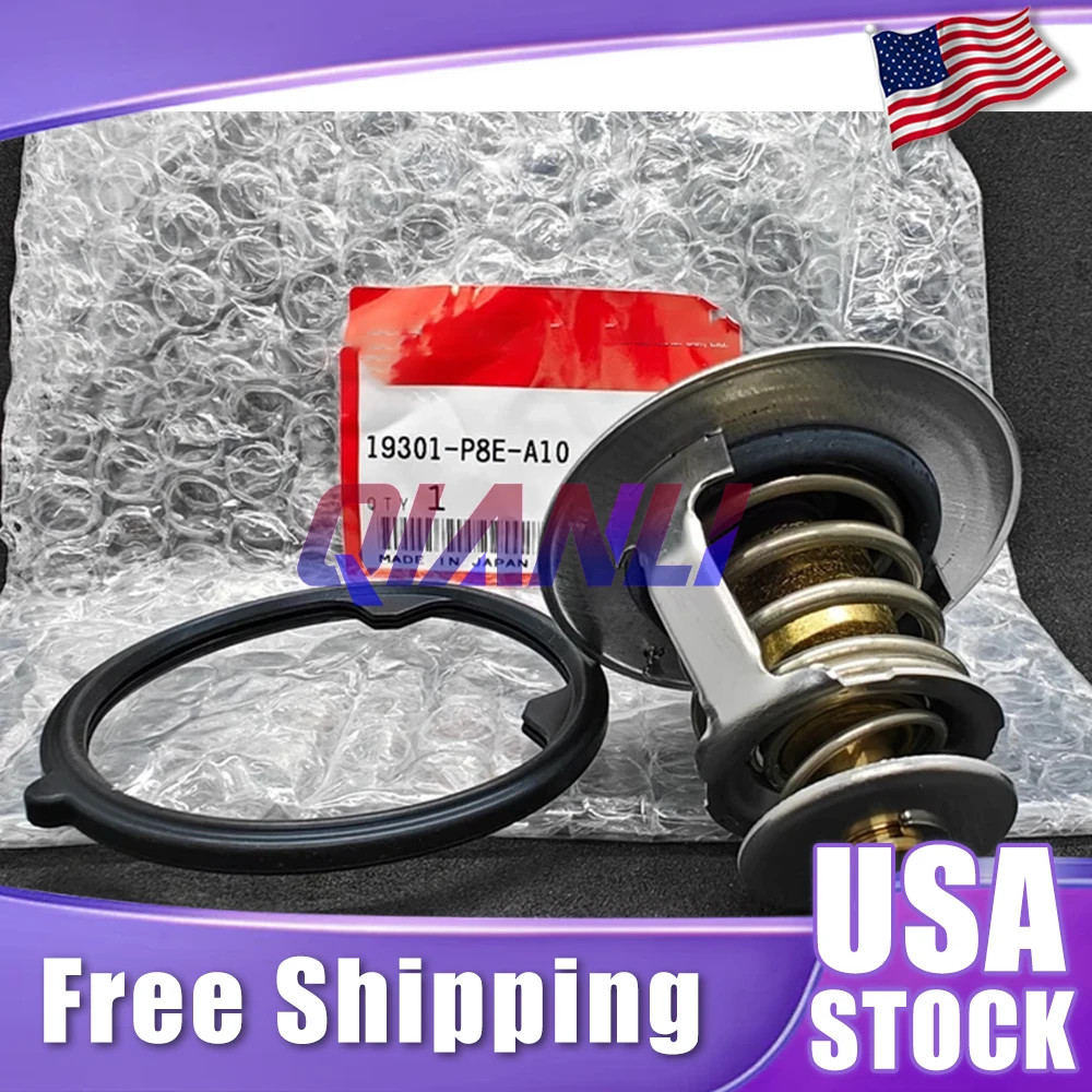 New OEM 19301-P8E-A10 Genuine Engine Coolant Thermostat Assembly New OEM 19301-P8E-A10 Genuine Engine Coolant Thermostat Assembly