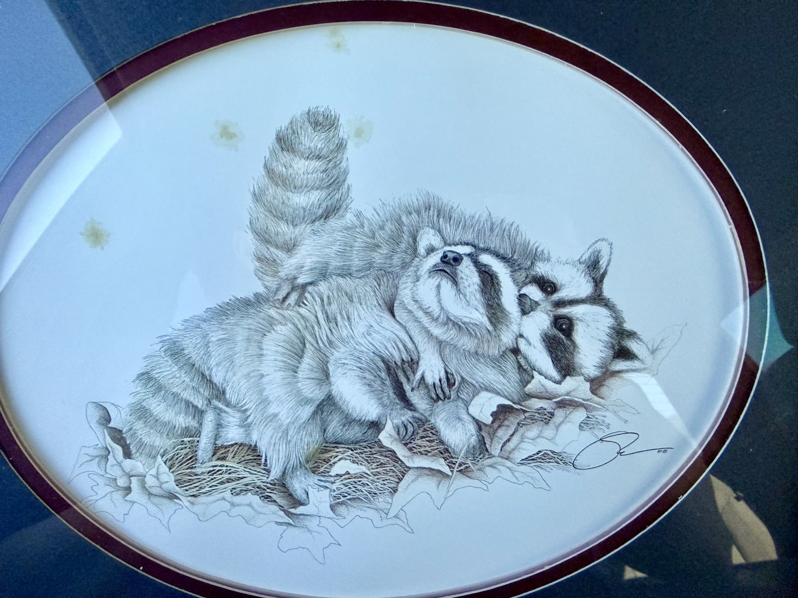 Vintage 1987 ~Susan Morrison~ Original Framed Print Vintage 1987 ~Susan Morrison~ Original Framed Print