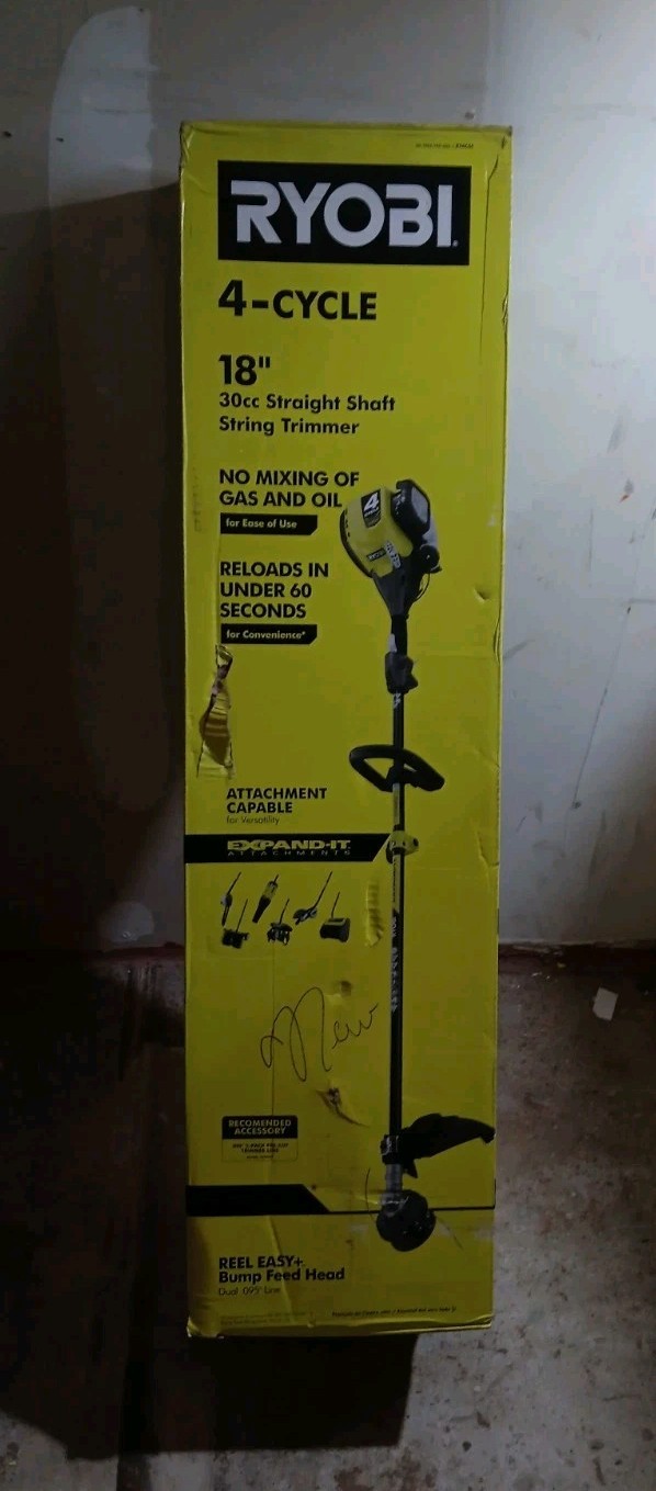 BRAND NEW Ryobi Model RY4CSS 4-Cycle 30cc Straight 18 BRAND NEW Ryobi Model RY4CSS 4-Cycle 30cc Straight 18