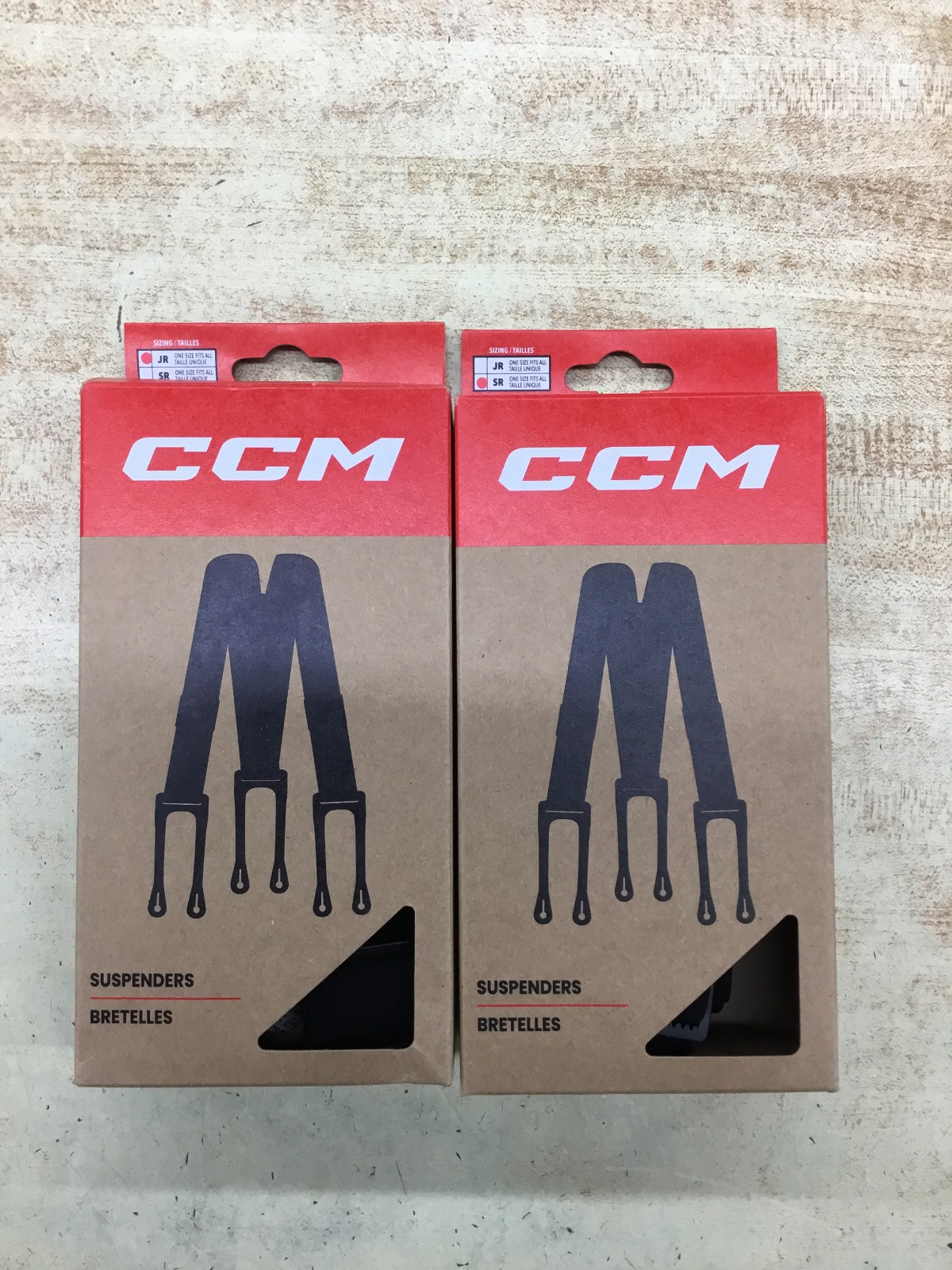 CCM Hockey Pant Suspender Junior & Senior Boxed New CCM Hockey Pant Suspender Junior & Senior Boxed New