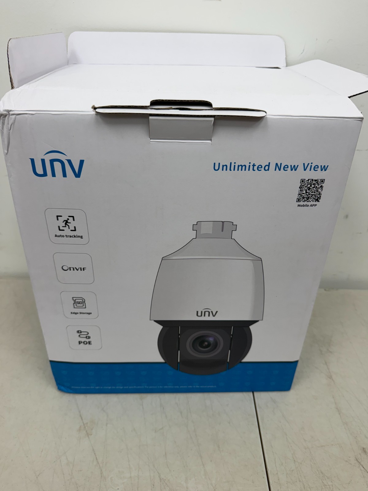 Uniview IPC6424SR-X25-VF-B 4MP 25X LightHunter PTZ IP Security Camera