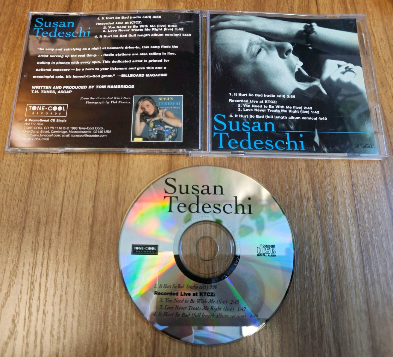 Susan Tedeschi It Hurt So Bad Promo CD EP with Rare Live Tracks Tedeschi Trucks Susan Tedeschi It Hurt So Bad Promo CD EP with Rare Live Tracks Tedeschi Trucks