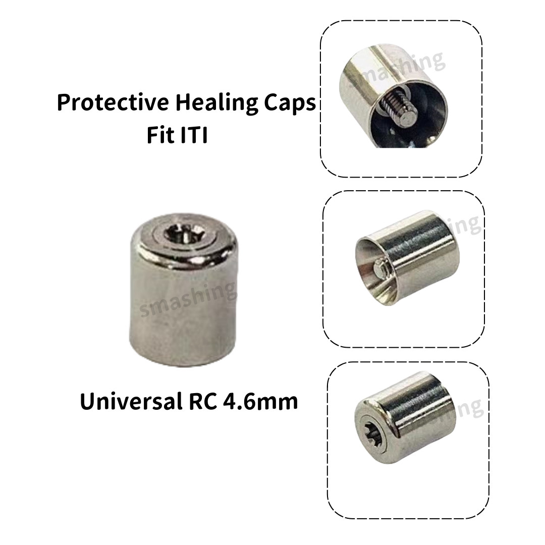 Dental Multi Unit Protective Healing Cap Protection Cover Screw Fit ITI RC⌀4.6 Dental Multi Unit Protective Healing Cap Protection Cover Screw Fit ITI RC⌀4.6