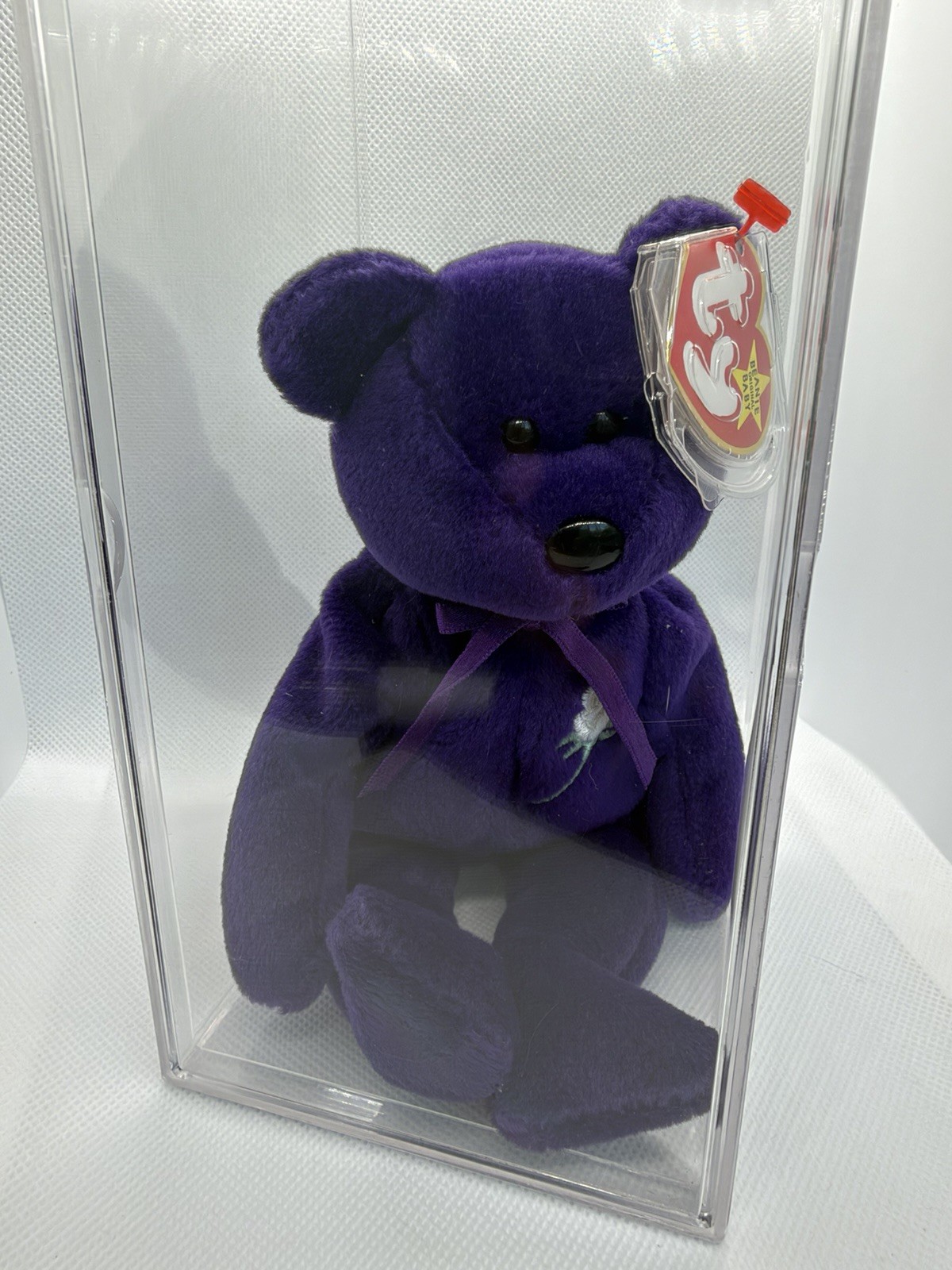RARE 1997 Ty Beanie Baby Princess Diana Beanie Baby w/ case NM condition 🔥 RARE 1997 Ty Beanie Baby Princess Diana Beanie Baby w/ case NM condition 🔥