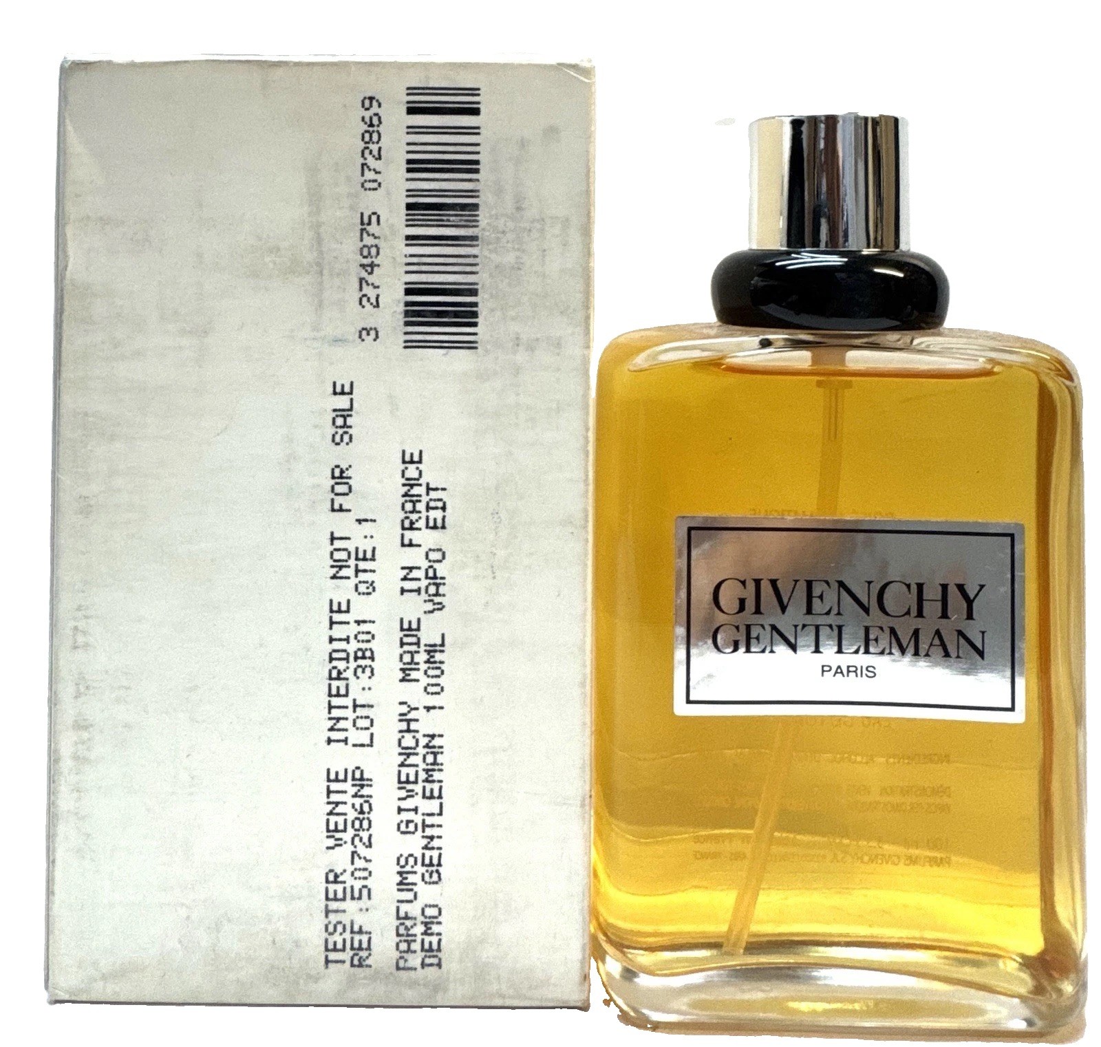 vintage givenchy gentleman eau de toilette 3.3oz spray READ DESCRIPTION PLEASE 
