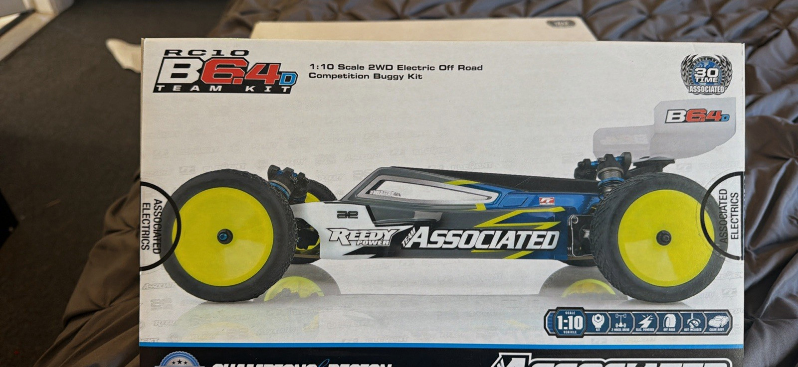 Team Associated RC10 B6.4D 1/10 2WD Electric Off-Road Buggy Kit MPN 90025 Team Associated RC10 B6.4D 1/10 2WD Electric Off-Road Buggy Kit MPN 90025