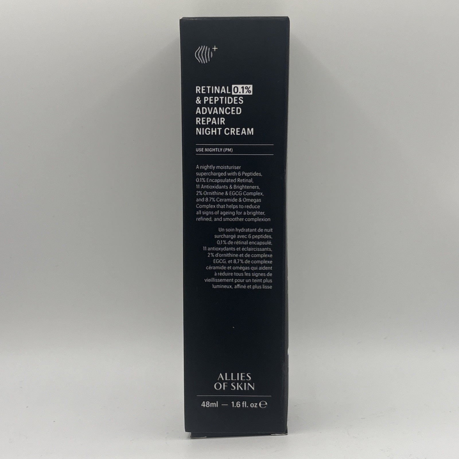 {D26} Allies of Skin Retinal 0.1% & Peptides Advanced Repair Night Cream New {D26} Allies of Skin Retinal 0.1% & Peptides Advanced Repair Night Cream New