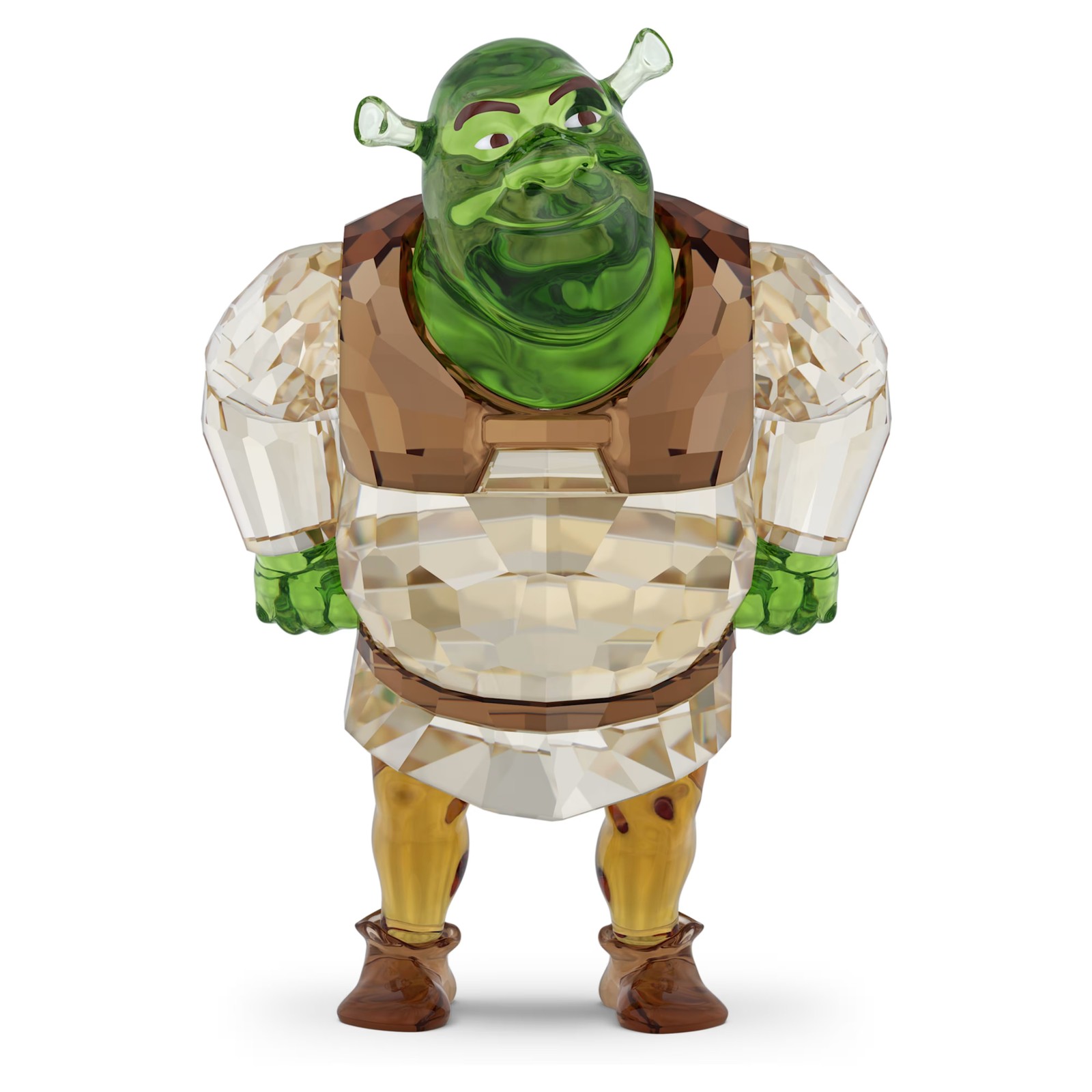 Swarovski Crystal Shrek Figurine Decoration, Green, 5720462 Swarovski Crystal Shrek Figurine Decoration, Green, 5720462