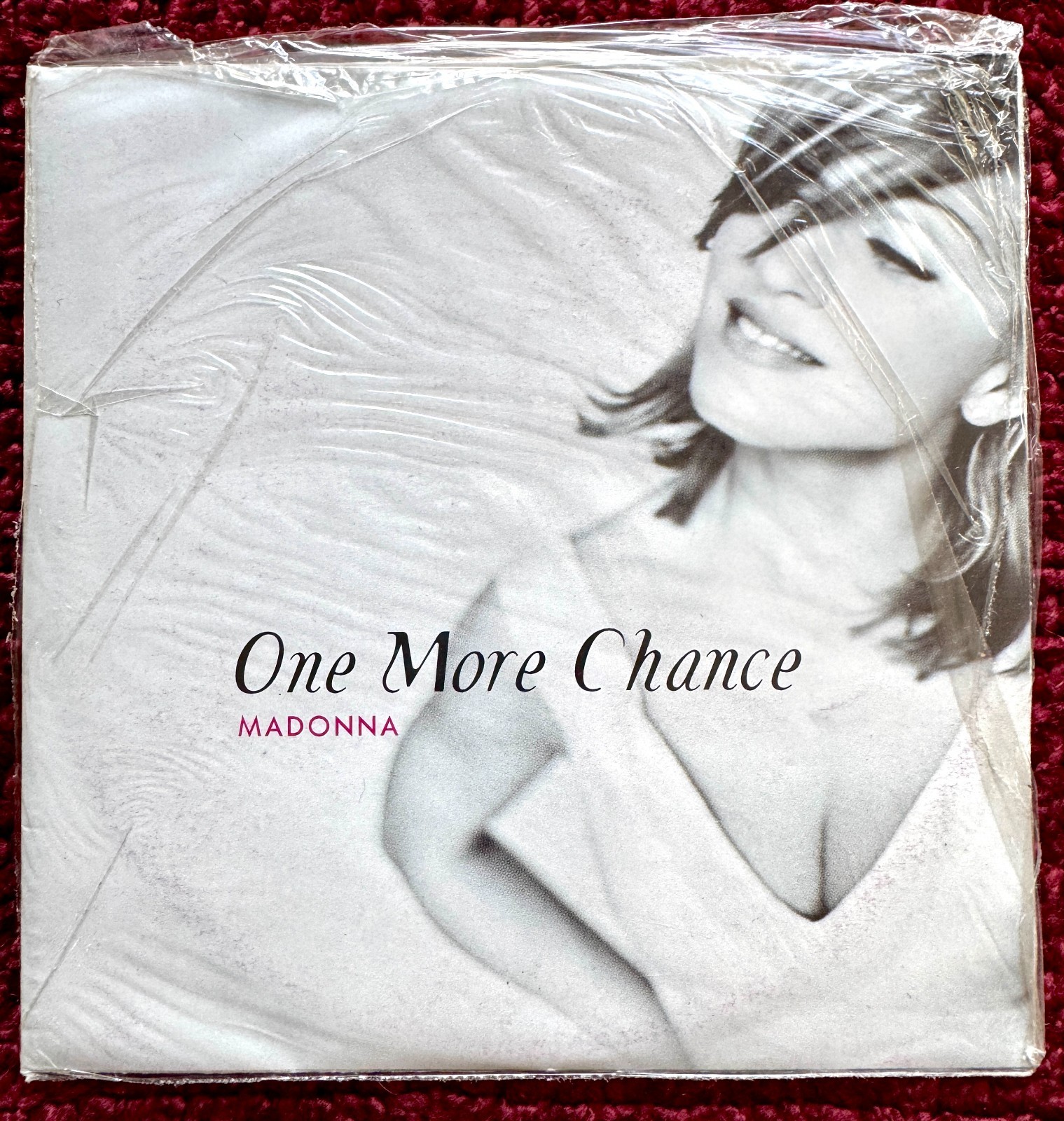 MADONNA ONE MORE CHANCE CD SEALED SINGLE PROMO POSTER IMPORT SPANISH DISC LP LOT