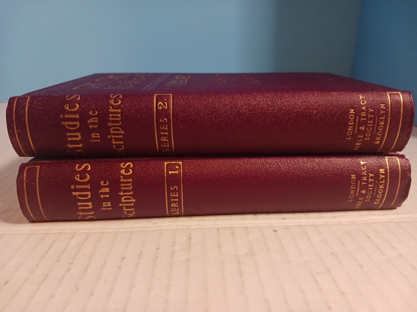 Studies In Scripture 1,2 Lot 2 The Time Is At Hand IBSA Series 1912 Edition Studies In Scripture 1,2 Lot 2 The Time Is At Hand IBSA Series 1912 Edition