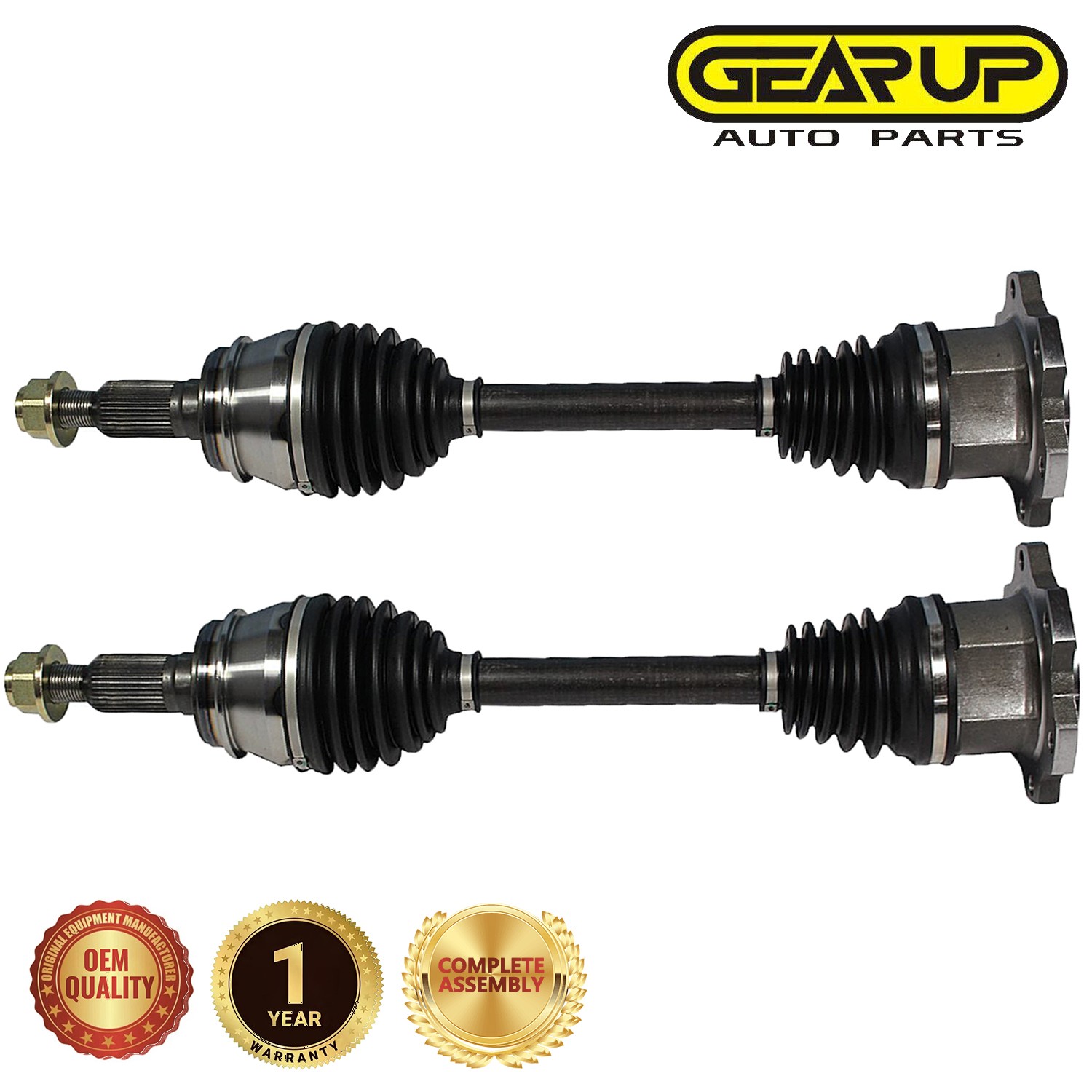 4WD 6-Lug Front CV Axle Assembly for Chevy GMC Silverado Sierra 1500 Tahoe Yukon