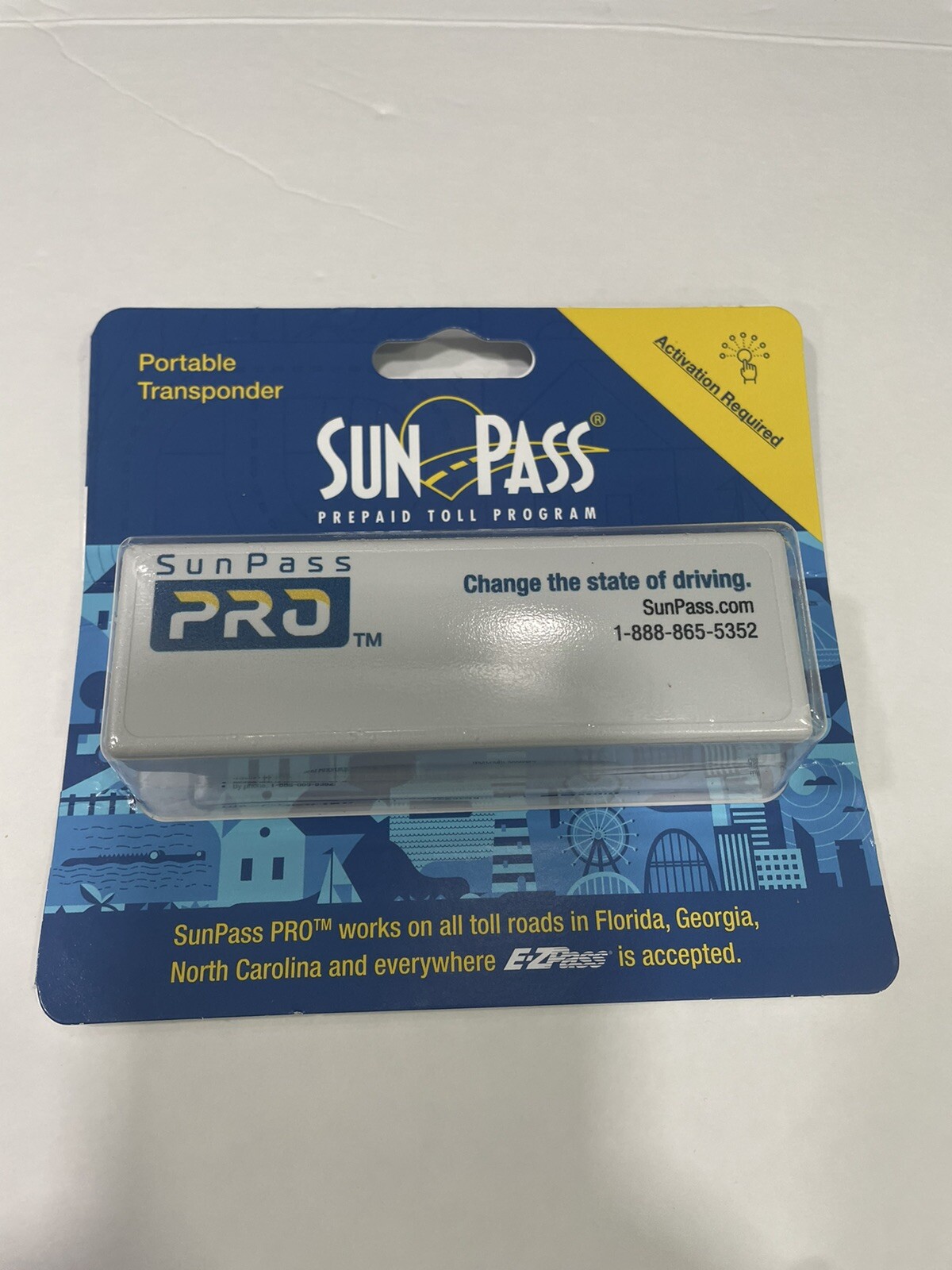 SunPass Pro Compatible Fl GA NC NY NJ PA DE IL IN KS KY ME MD MA MN NH OH VA WV SunPass Pro Compatible Fl GA NC NY NJ PA DE IL IN KS KY ME MD MA MN NH OH VA WV