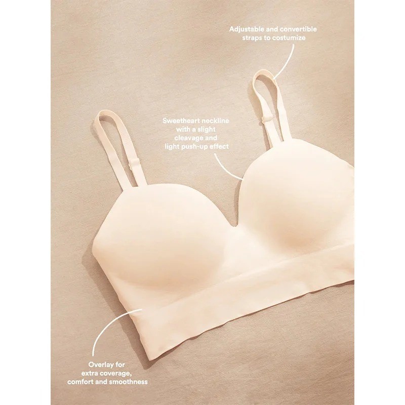 Shapermint Truekind Supportive Comfort Wireless Shaping Bra Women's