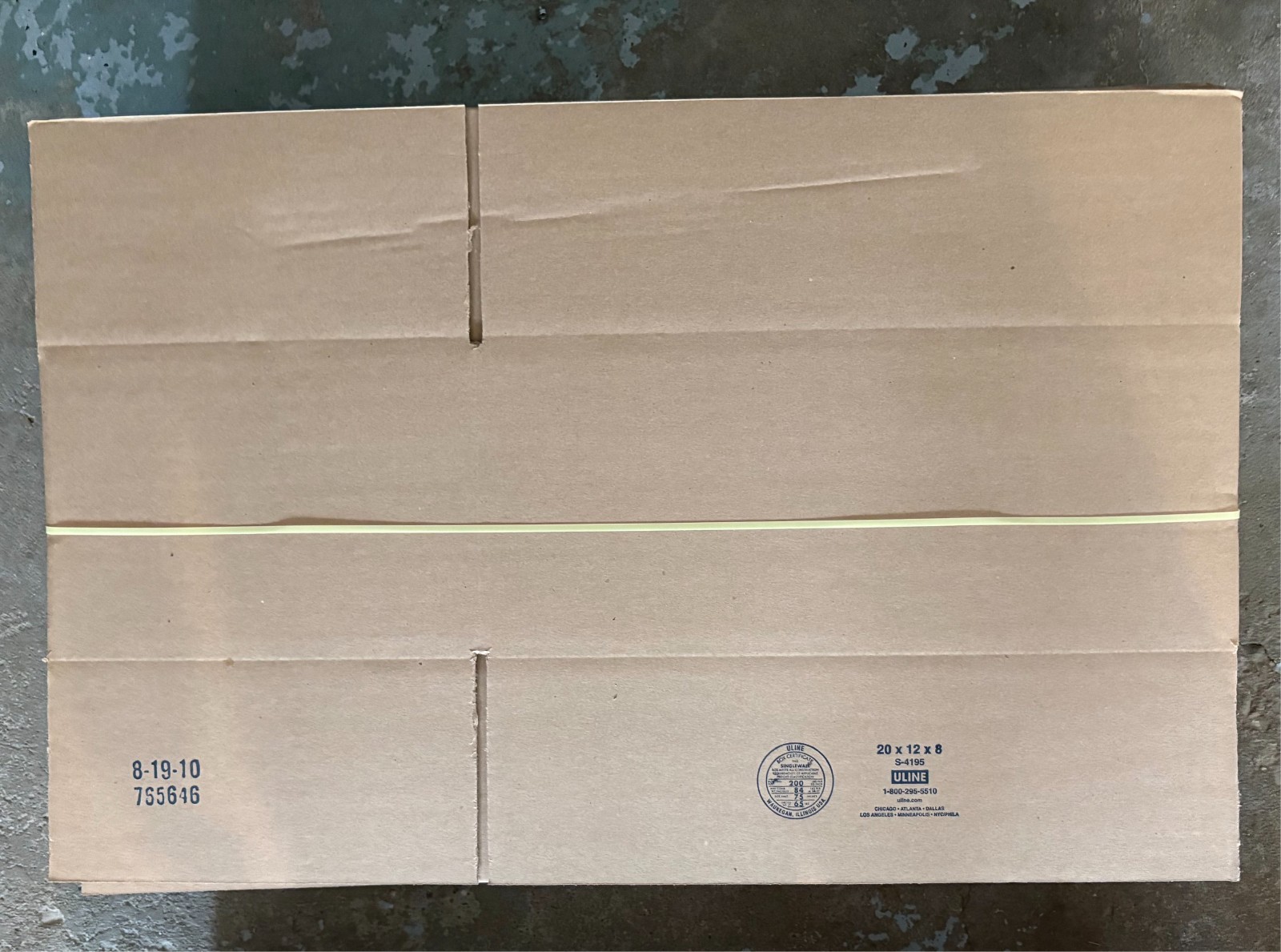20 - 20 x 12 x 8 ULine Shipping Boxes Packing Moving Storage Mailing Box 20 - 20 x 12 x 8 ULine Shipping Boxes Packing Moving Storage Mailing Box