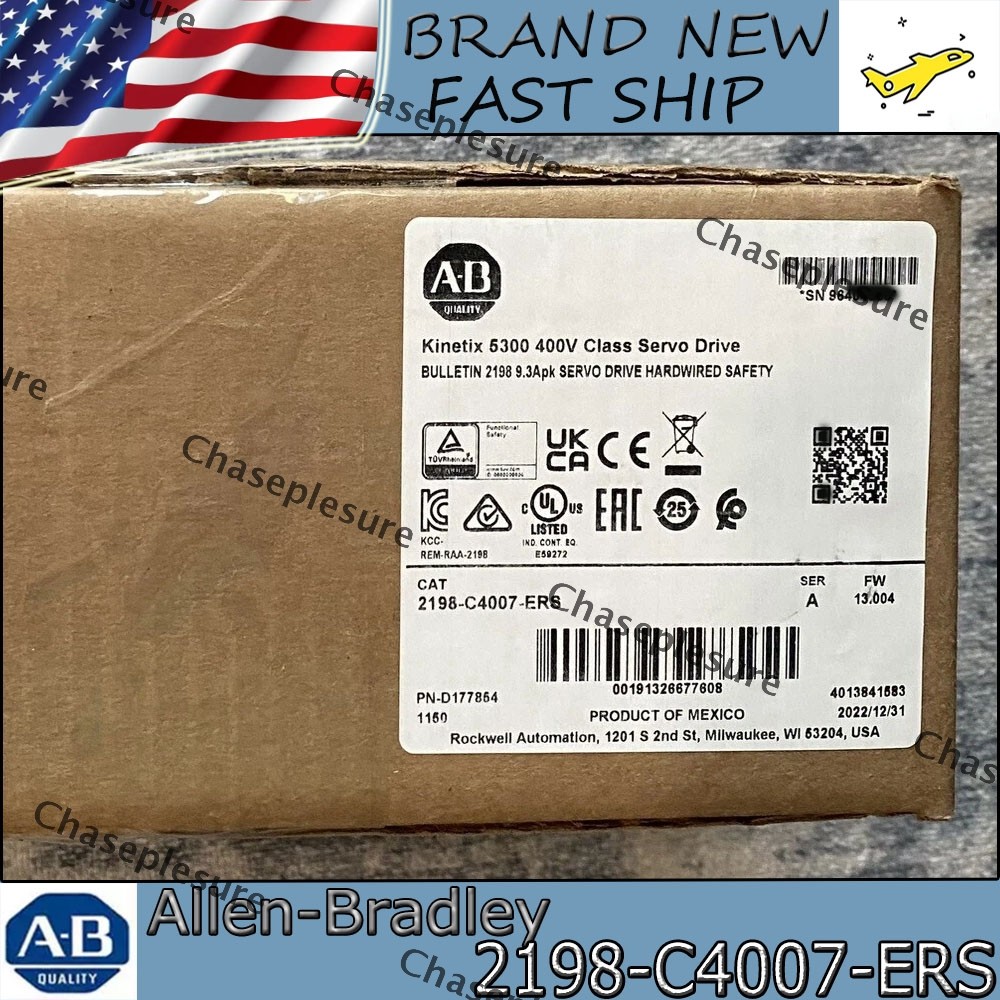 NEW PLC 2198-C4007-ERS AB Kinetix 5300 400V Class Servo Drive US Stock