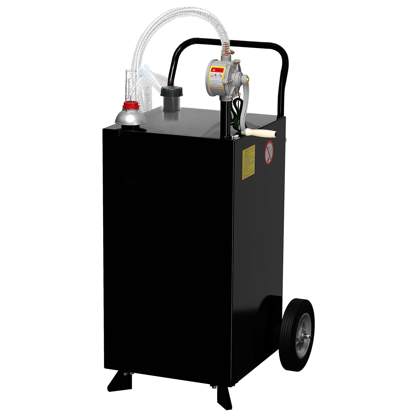 🔝35/40/45 Gallon Fuel Gas Caddy w/Wheels & Manual Transfer Pump,9.8Ft Hose,Truc 🔝35/40/45 Gallon Fuel Gas Caddy w/Wheels & Manual Transfer Pump,9.8Ft Hose,Truc