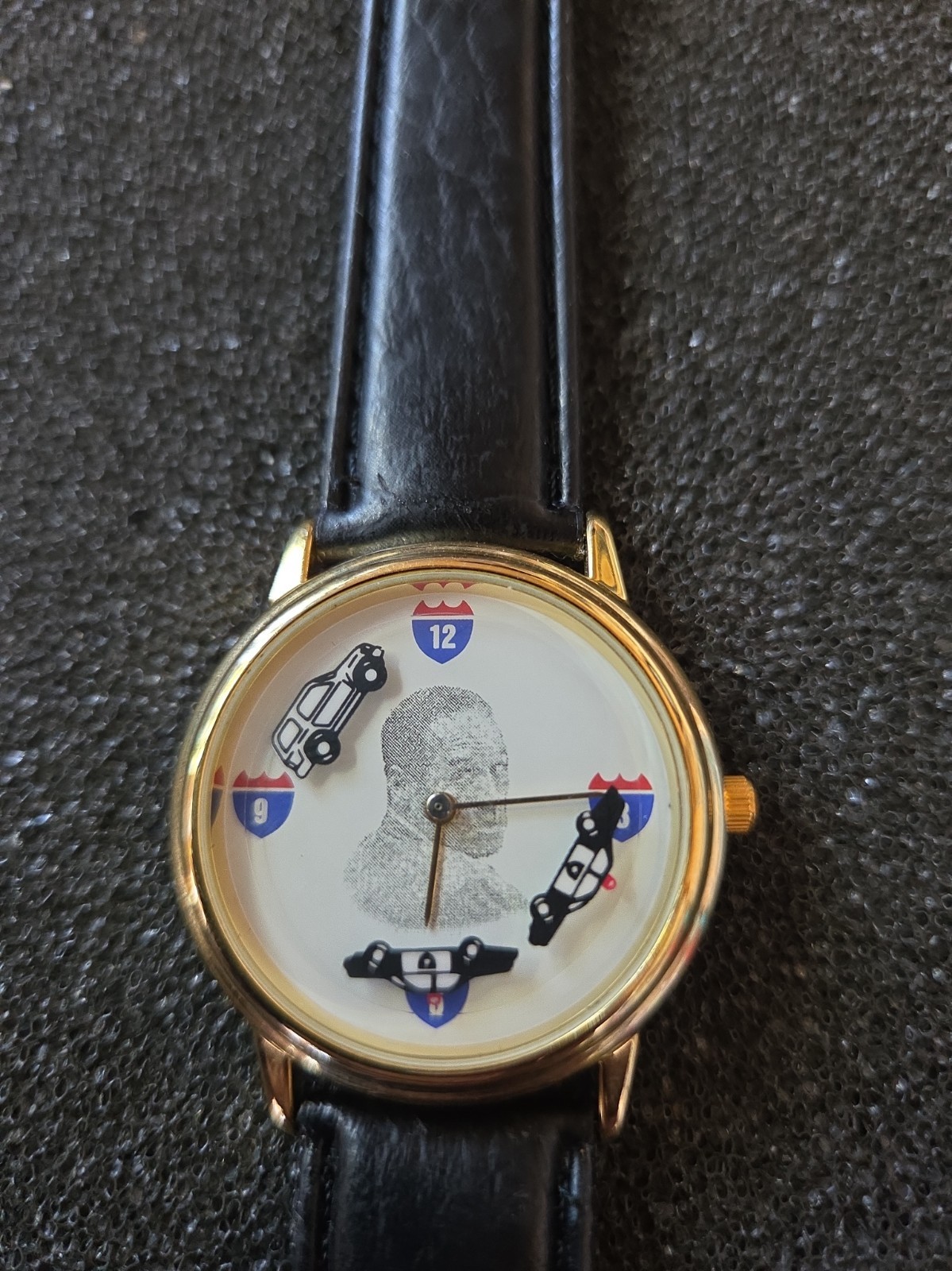 Vintage OJ Simpson 1994 White Bronco and Cop Cars Chase Wrist Watch 7.5 Vintage OJ Simpson 1994 White Bronco and Cop Cars Chase Wrist Watch 7.5