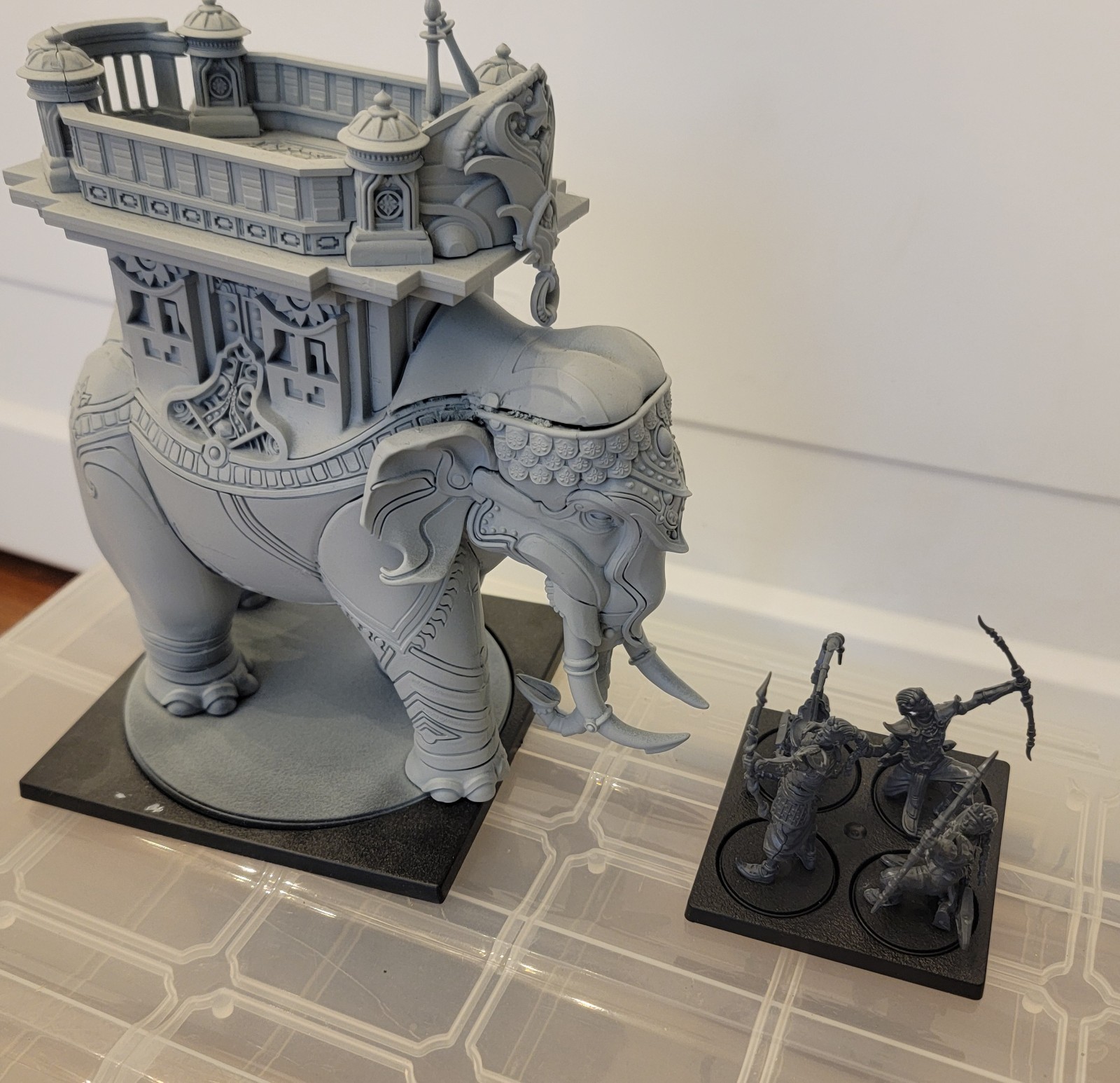 Para Bellum Games Conquest: Sorcerer Kings Mahut Primed with Archer Stand Para Bellum Games Conquest: Sorcerer Kings Mahut Primed with Archer Stand
