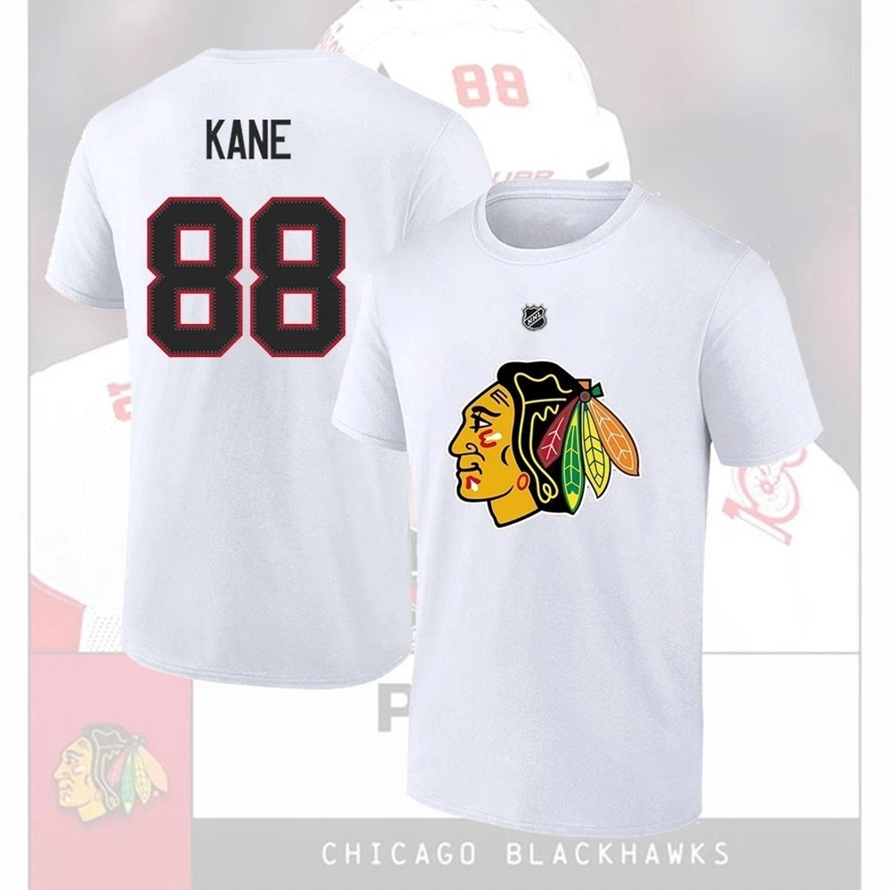 Patrick Kane #88 Chicago Blackhawks Name & Number Player Unisex Gifts For Fans