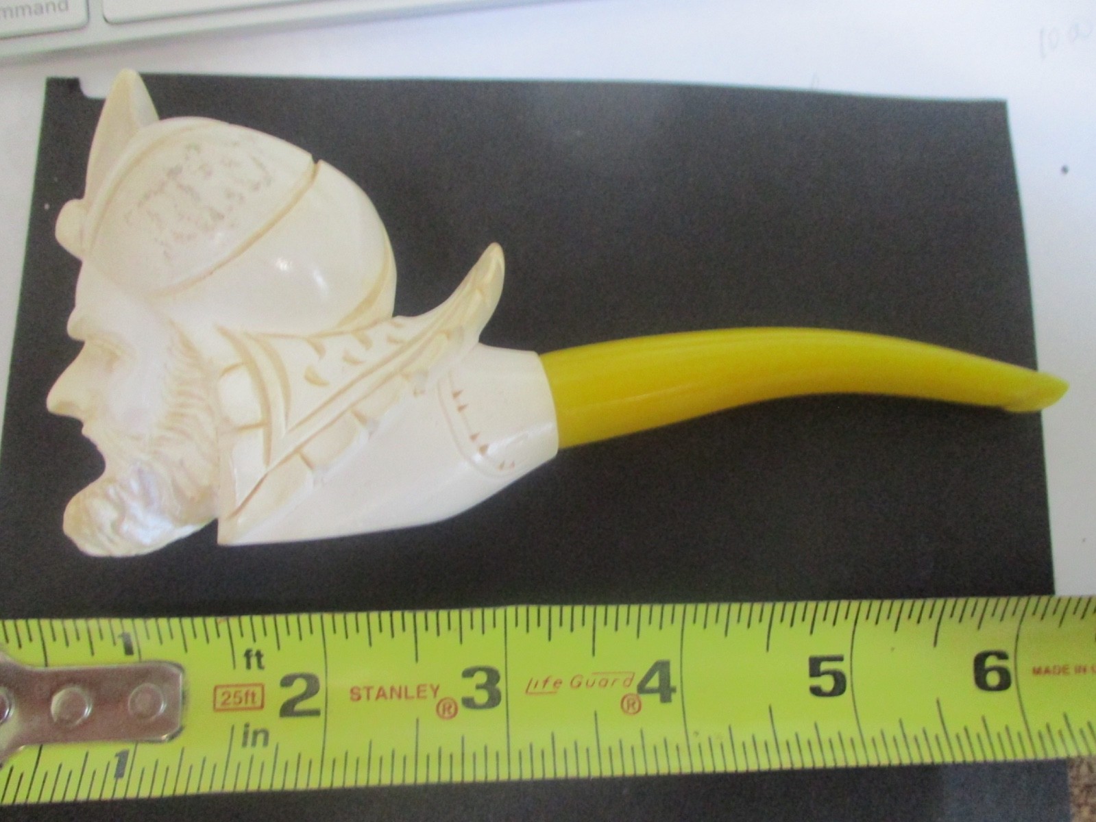 VINTAGE MEERSCHAUN TURKISH BORK WARRIOR PIPE HAT UNSMOKED EXC/NRMNT COND VINTAGE MEERSCHAUN TURKISH BORK WARRIOR PIPE HAT UNSMOKED EXC/NRMNT COND