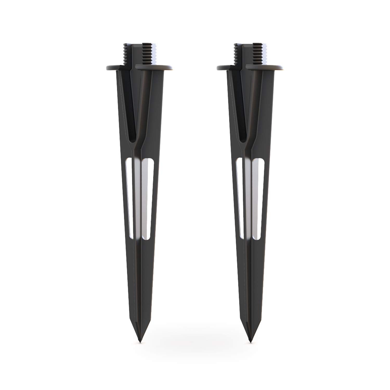 GOODSMANN 2PCS Metal Spikes Stakes with Male Thread 3/4-14NPSM 0.77IN for Low...