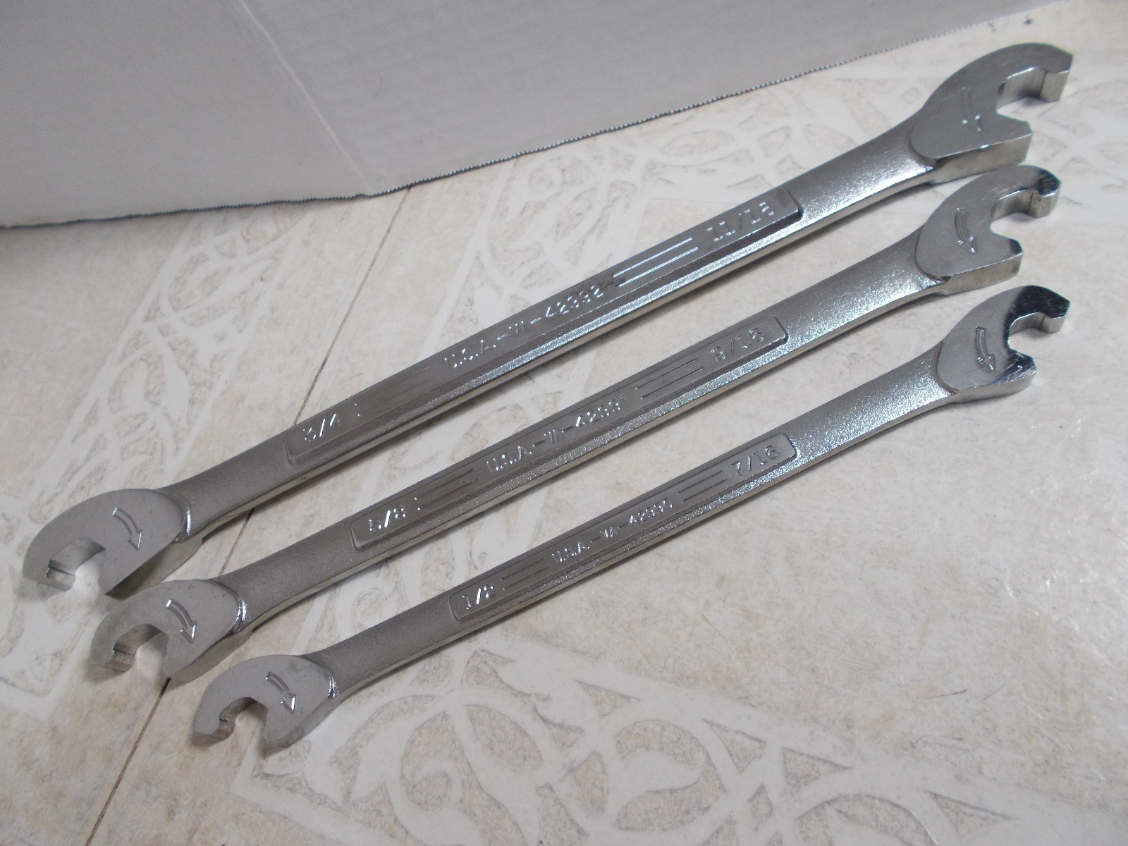 Vintage Craftsman 3 Piece SAE Speed Wrench Set - VA-42990 -VA-42991 -VA-42992 Vintage Craftsman 3 Piece SAE Speed Wrench Set - VA-42990 -VA-42991 -VA-42992