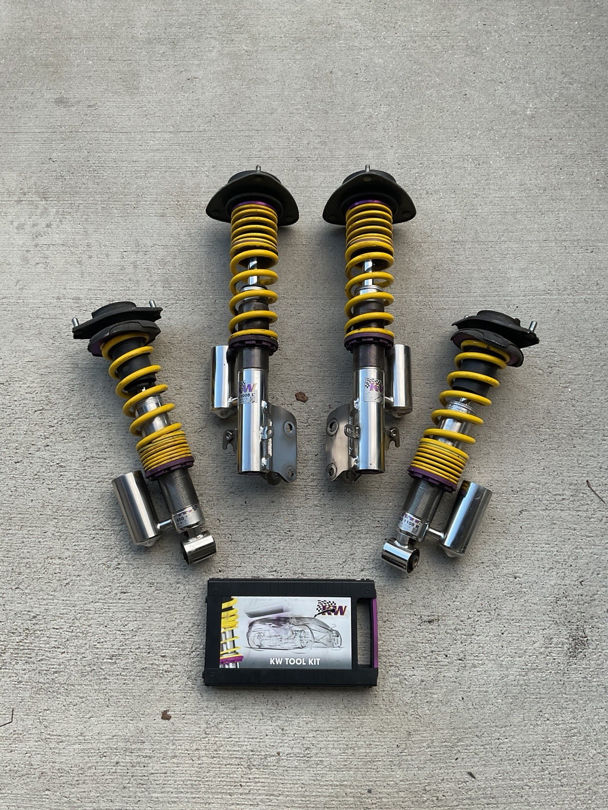 2015-2021 Subaru STI KW V3 Coilovers 2015-2021 Subaru STI KW V3 Coilovers