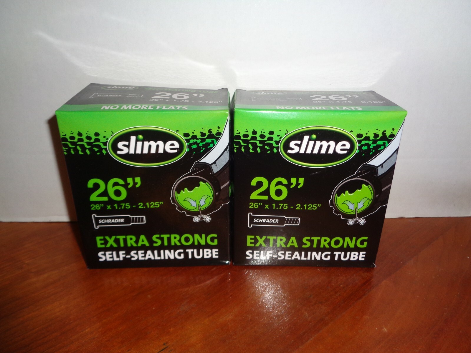 2 - Slime 26 Inch Extra Strong Self Sealing Tubes Schrader Valve 26 2 - Slime 26 Inch Extra Strong Self Sealing Tubes Schrader Valve 26