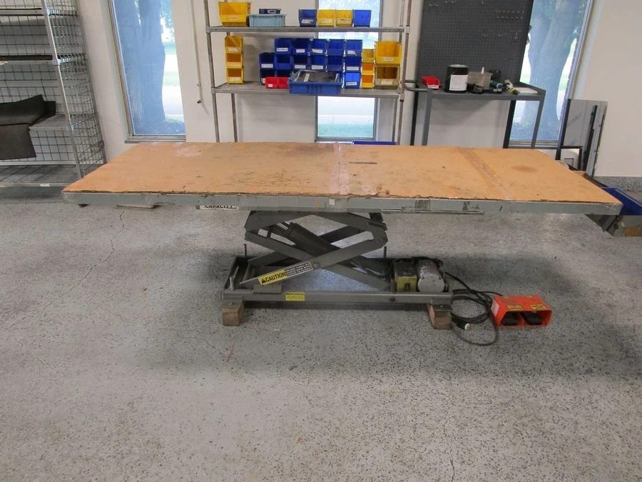 2000 LB Electric Hydraulic Lift Table 36x90 Steel Top 120V Foot Pedal Shop 2000 LB Electric Hydraulic Lift Table 36x90 Steel Top 120V Foot Pedal Shop