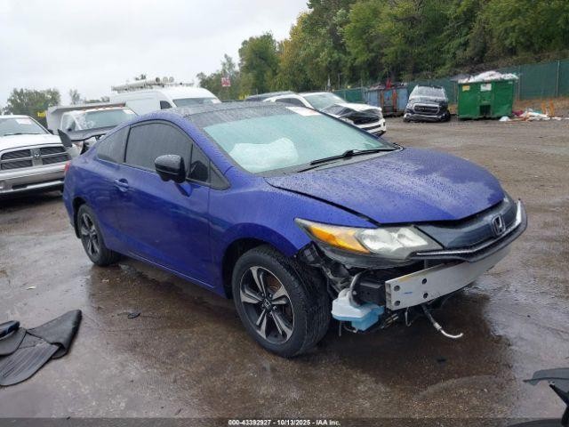Used Front Right Door Assembly Front fits: 2015 Honda Civic electric Cpe w/AC Fr