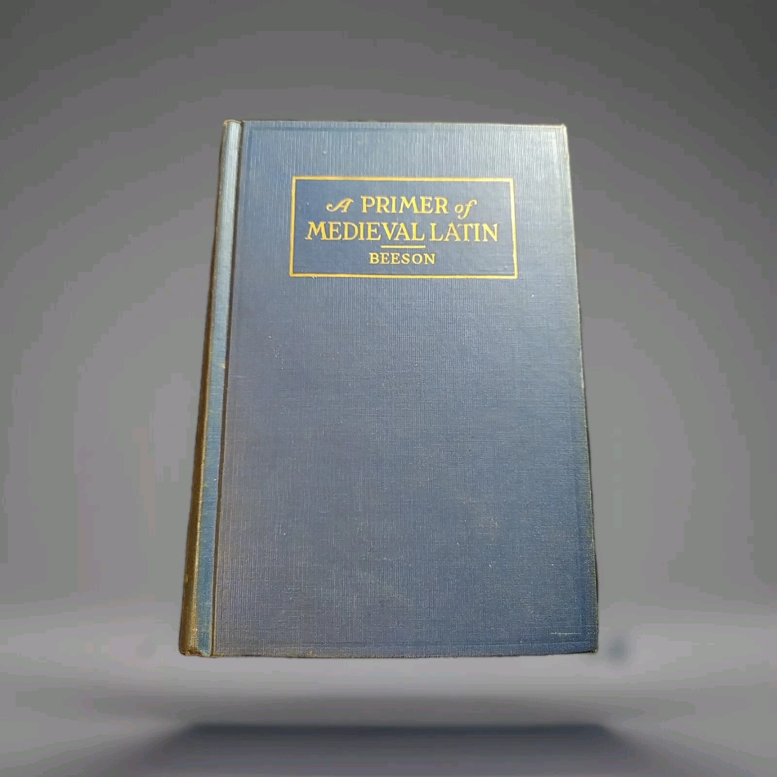 ANTIQUE 1953 LATIN TEXTBOOK A PRIMER OF MEDIEVAL OHIO STATE UNIVERSITY PROVENANC ANTIQUE 1953 LATIN TEXTBOOK A PRIMER OF MEDIEVAL OHIO STATE UNIVERSITY PROVENANC