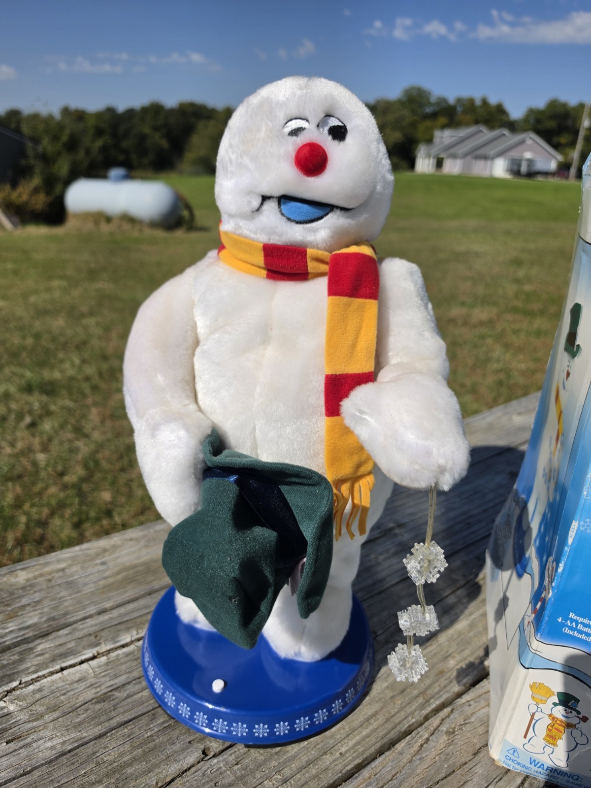 Vtg Gemmy Frosty The Snowman 18\
