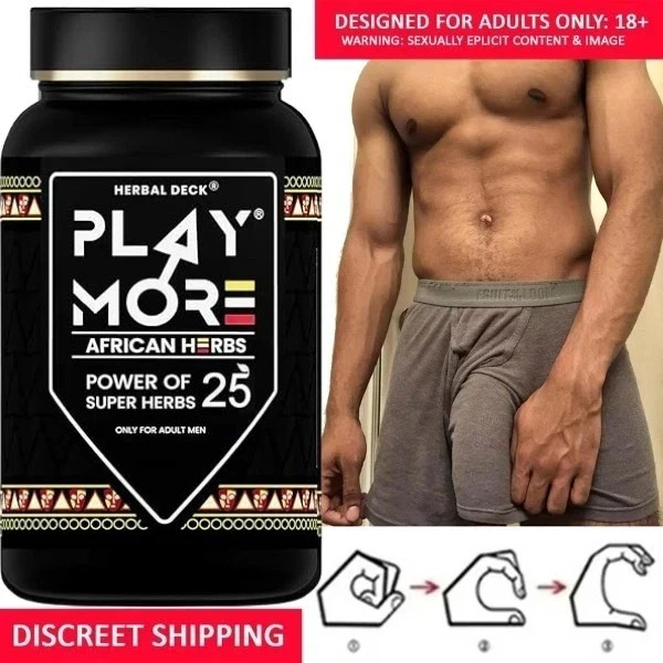 #1 Herbal Deck Play More Hard & Rock | Men Natural Strength and Immunity Support