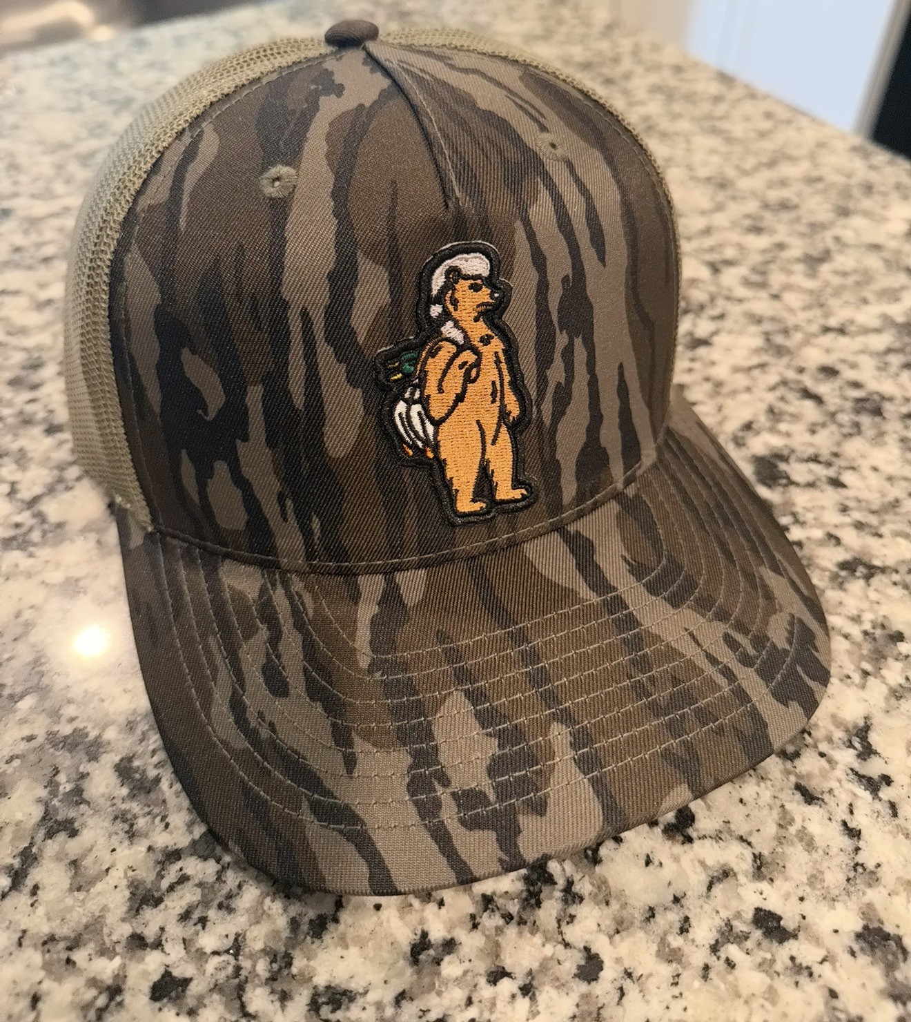 Custom Morgan Wallen Norris Mossy Oak Camo Richardson 112 Snapback Hat Custom Morgan Wallen Norris Mossy Oak Camo Richardson 112 Snapback Hat