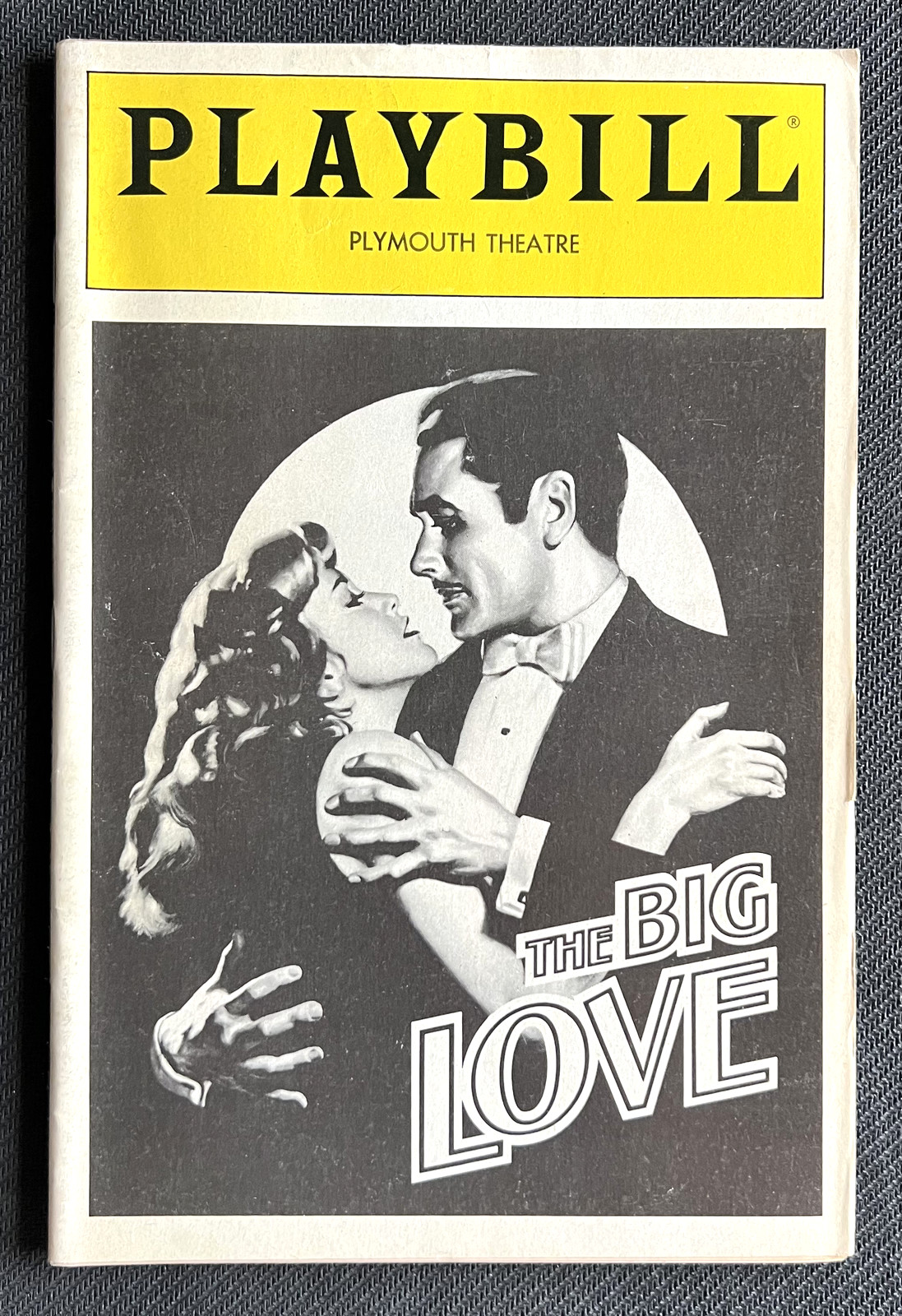 Vintage Playbill The Big Love OPENING NIGHT Broadway Show Program NYC March 1991 Vintage Playbill The Big Love OPENING NIGHT Broadway Show Program NYC March 1991